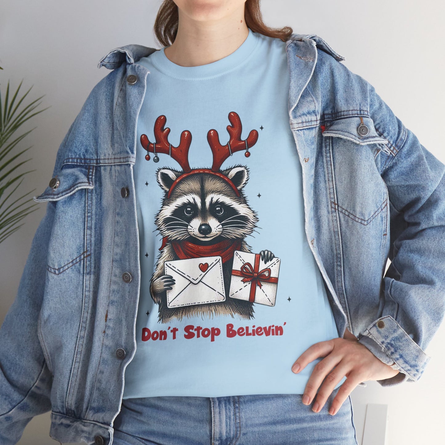 OMNI™ Don't Stop Believin' Unisex Heavy Cotton T-Shirt