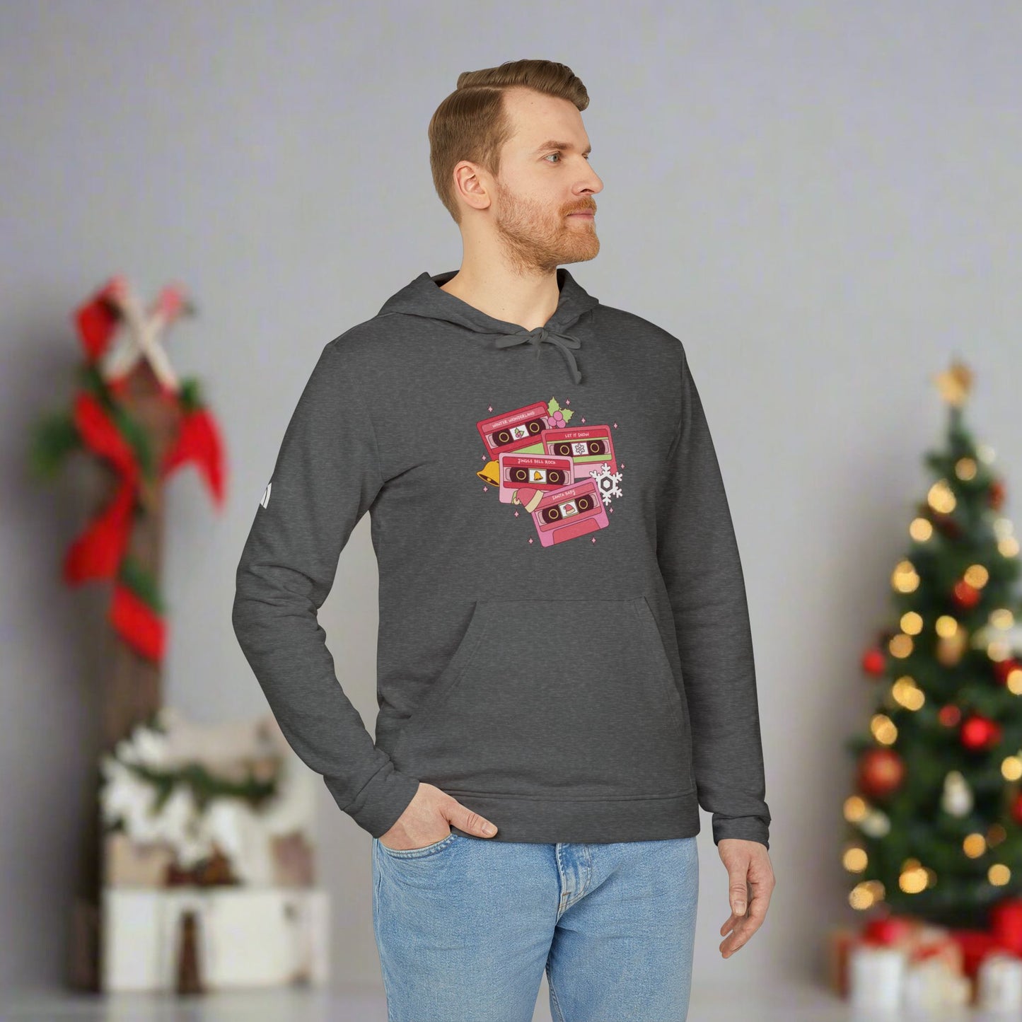OMNI™ Christmas Carol Adidas Unisex Fleece Hoodie