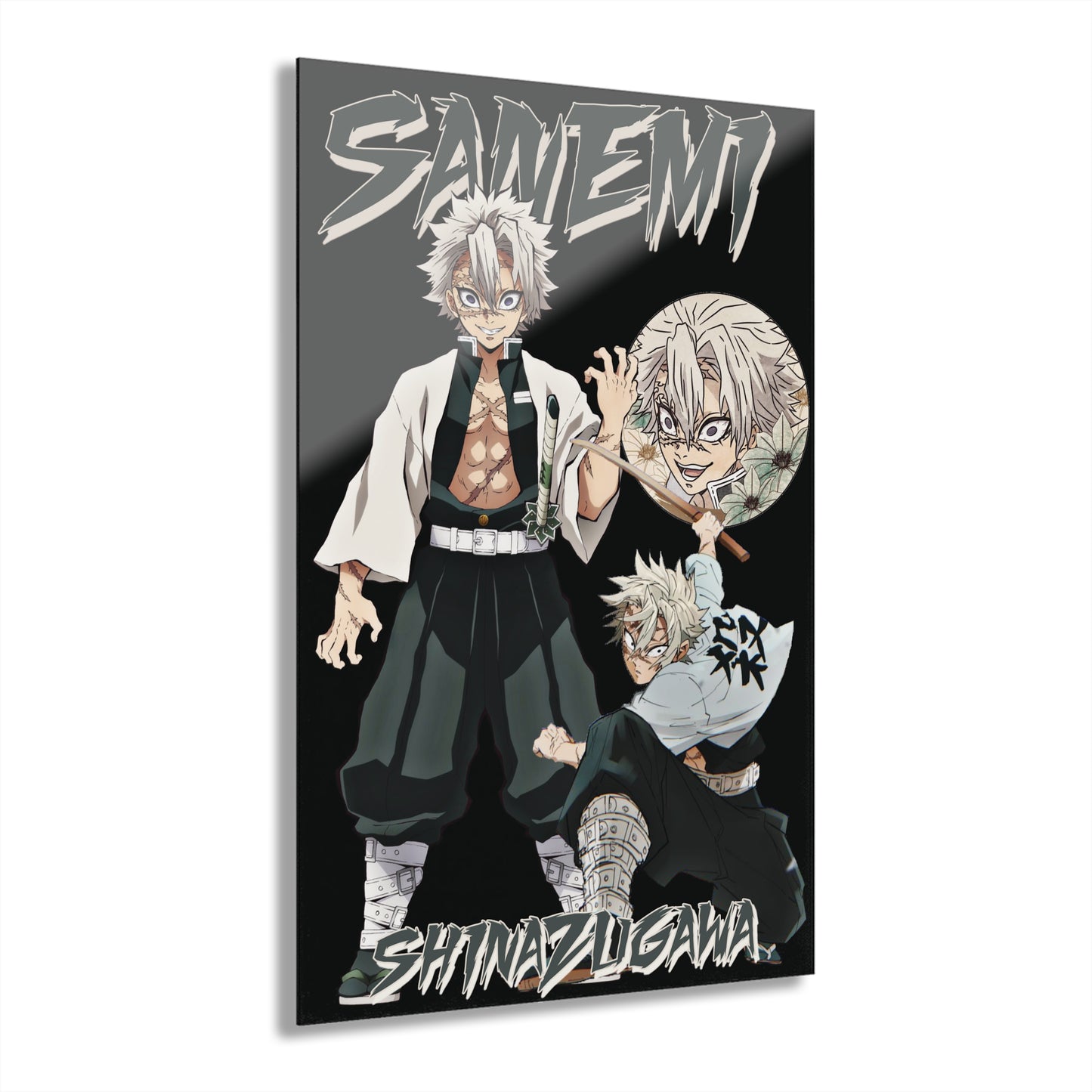 OMNI™ Demon Slayer Wind Hashia Sanemi Shinazugawa Acrylic Print