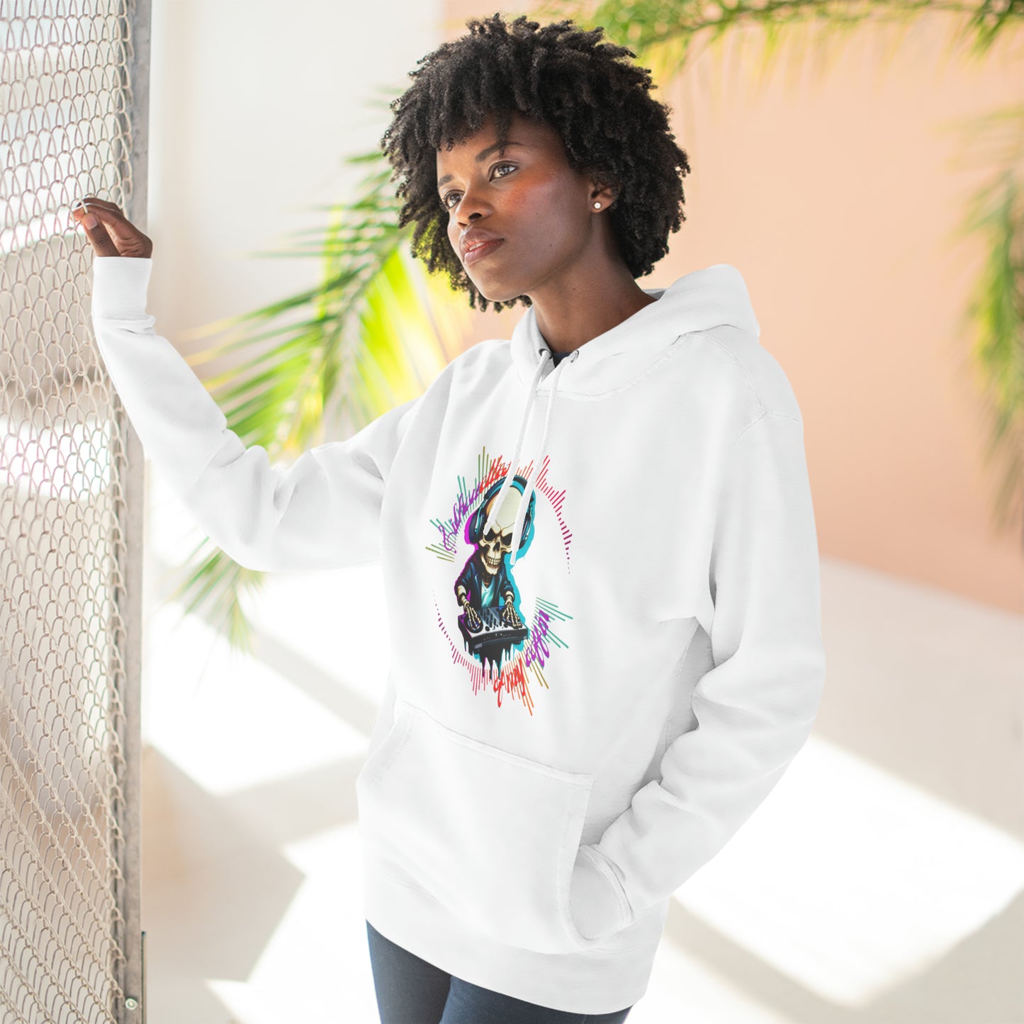 OMNI™ Silhouettes Of My Coffin Unisex Three-Panel Fleece Hoodie (2nd Edition)