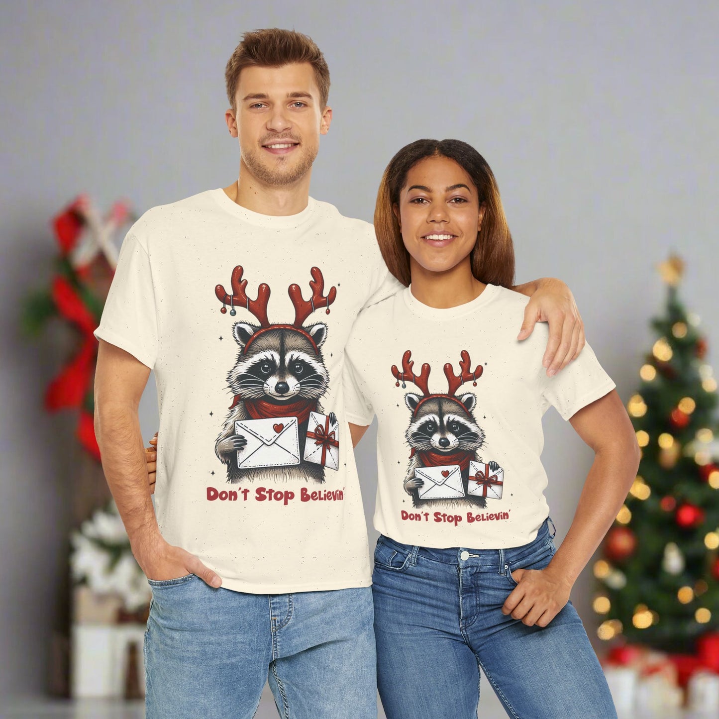 OMNI™ Don't Stop Believin' Unisex Heavy Cotton T-Shirt