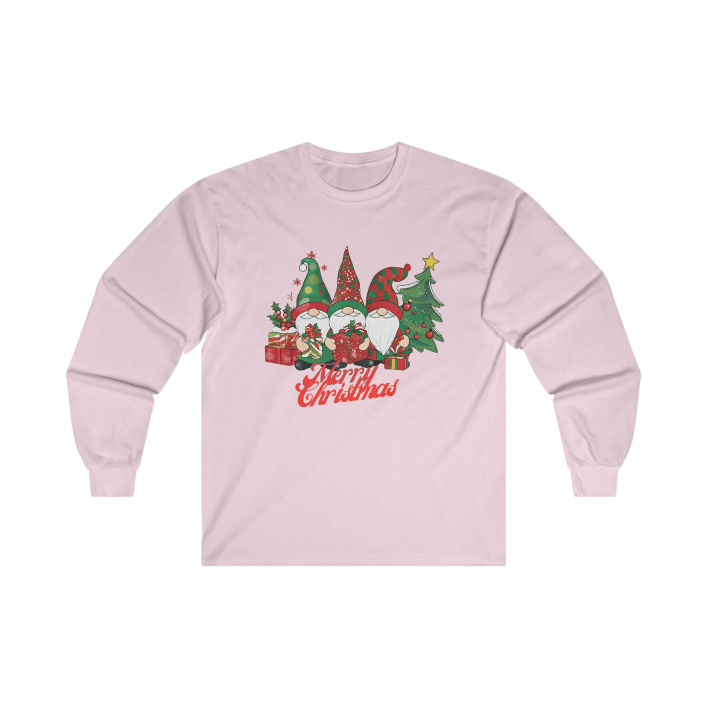 OMNI™ Garden Gnome Trio Ultra Cotton Long Sleeve T-Shirt