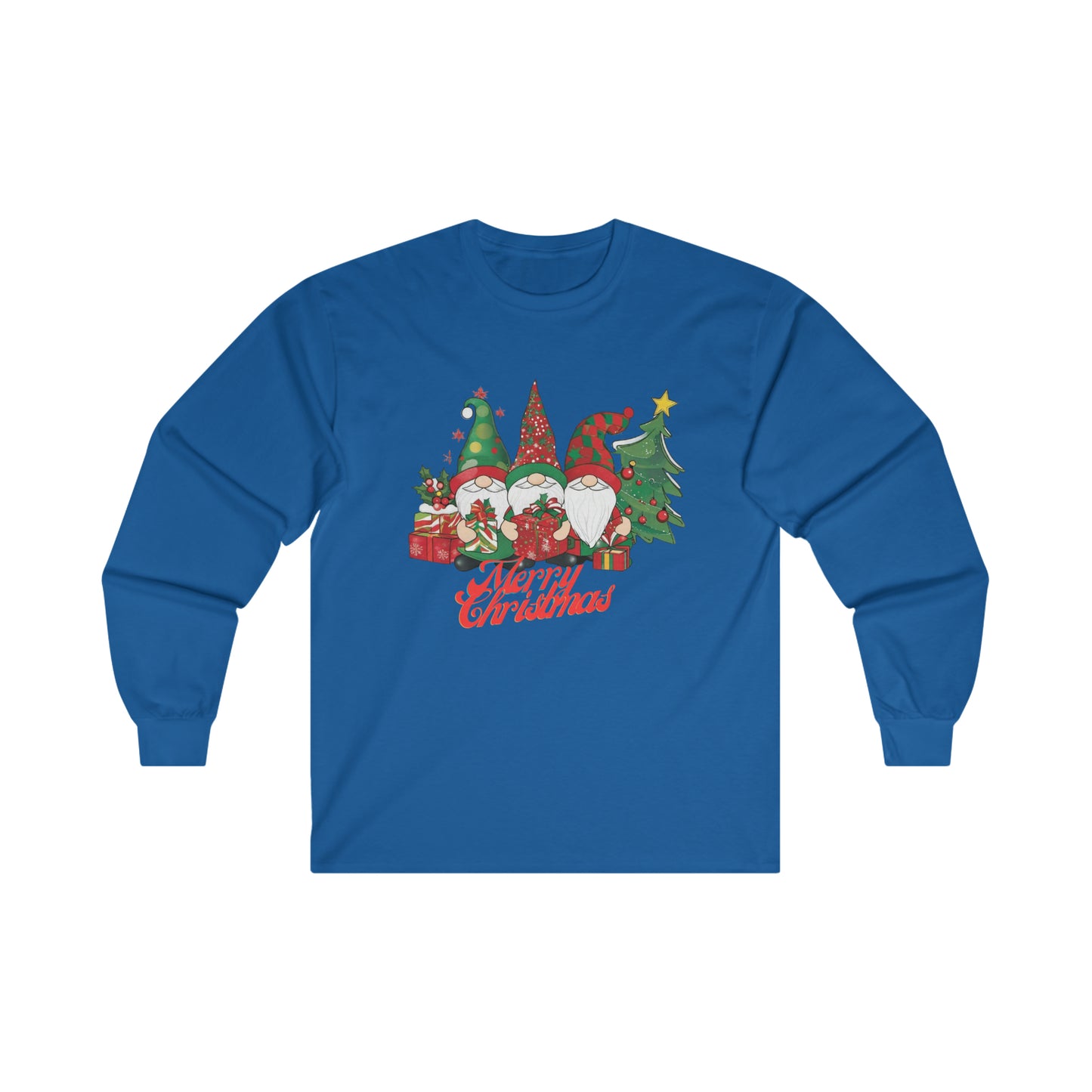 OMNI™ Garden Gnome Trio Ultra Cotton Long Sleeve T-Shirt