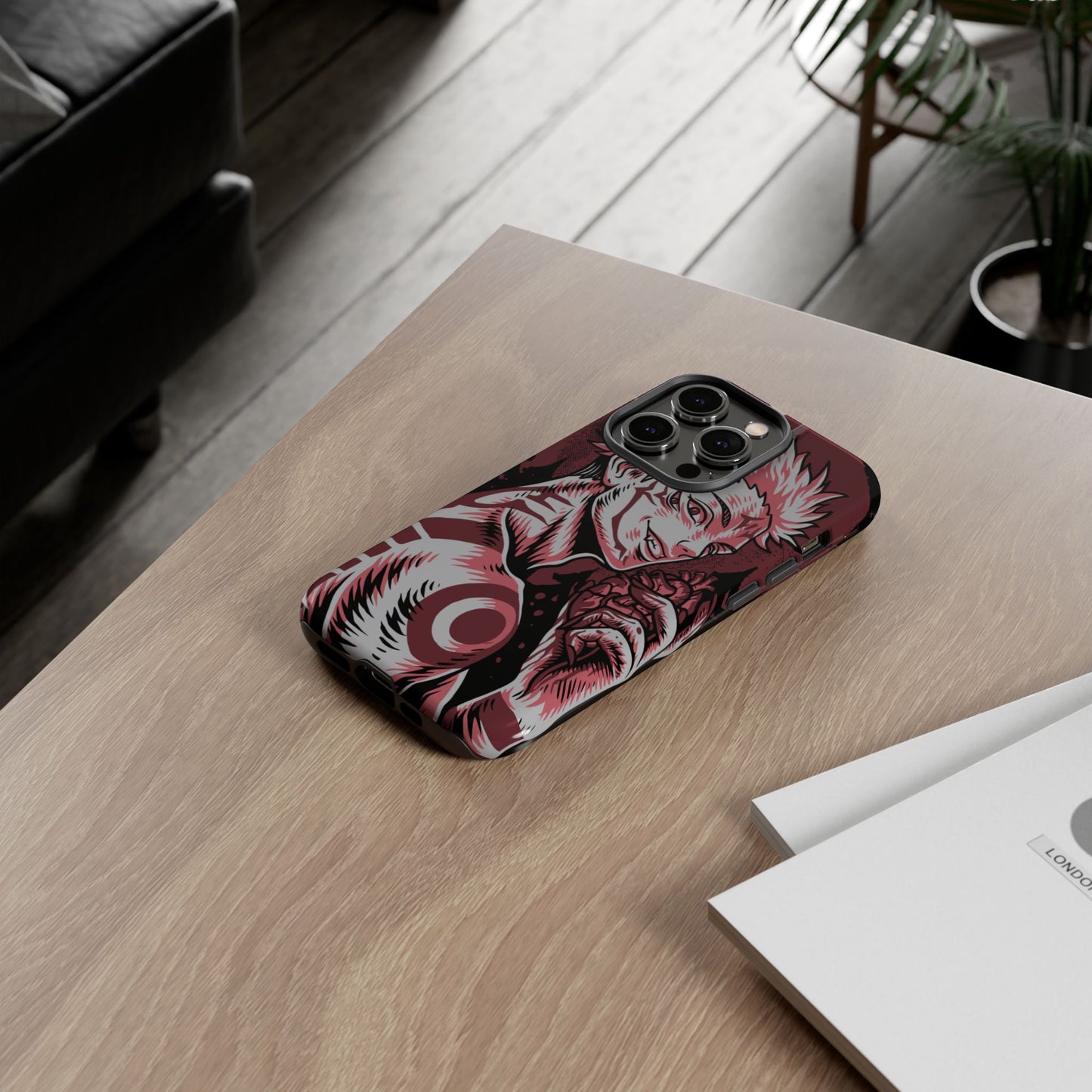 OMNI™ Jujutsu Kaisen Cursed King Sukuna Double Layered Phone Case