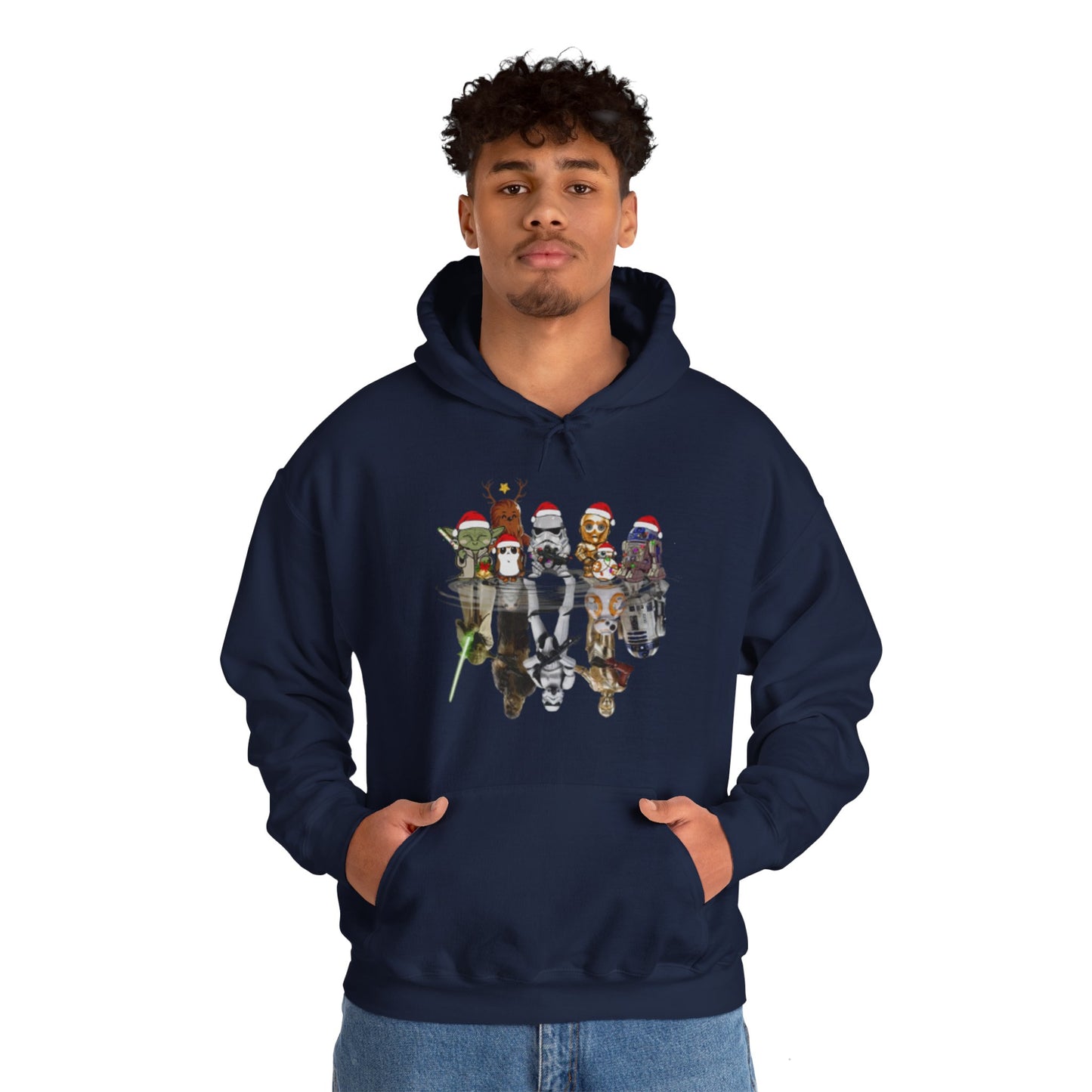 Star Wars Christmas Themed Unisex Hoodie