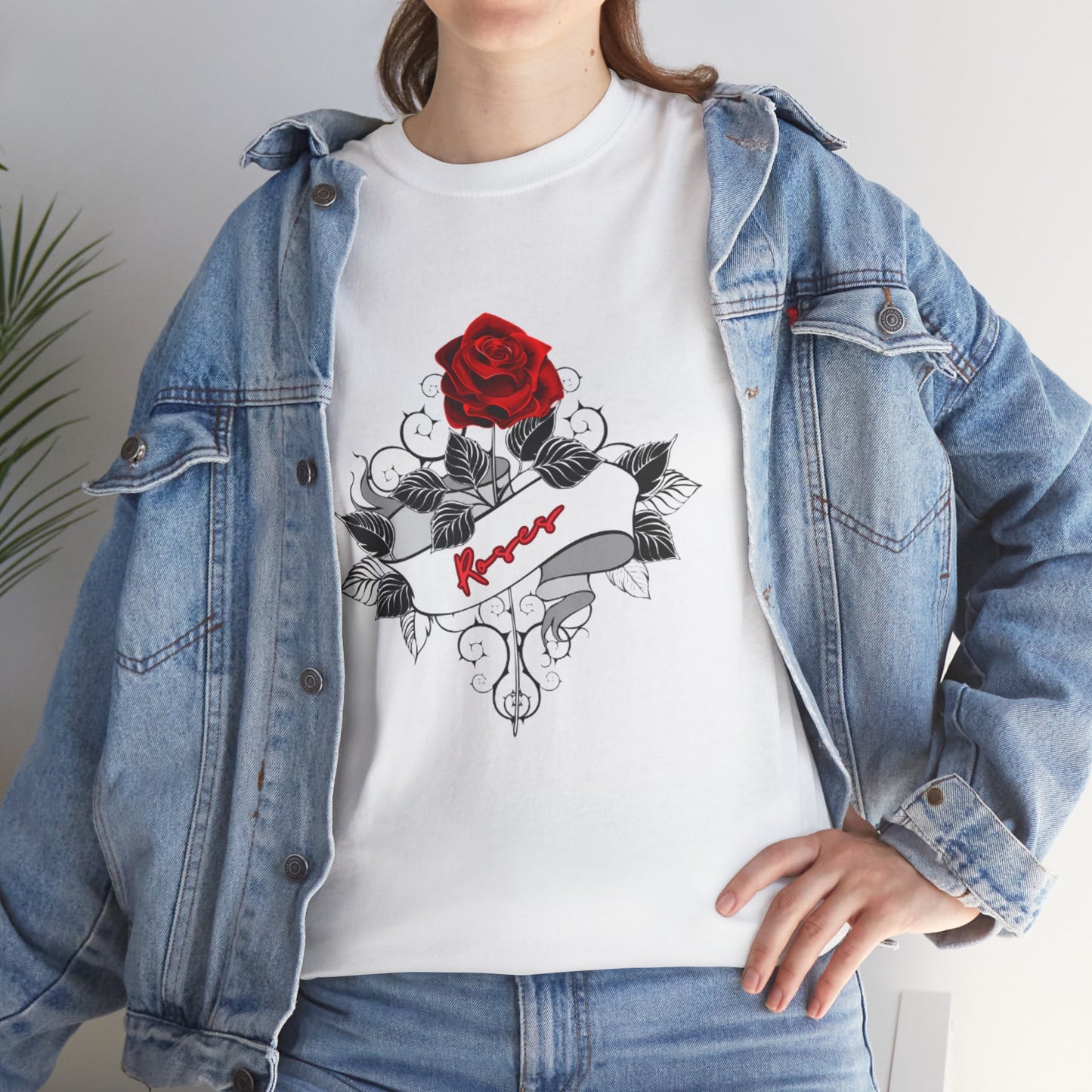 Roses Unisex Heavy Cotton T-Shirt