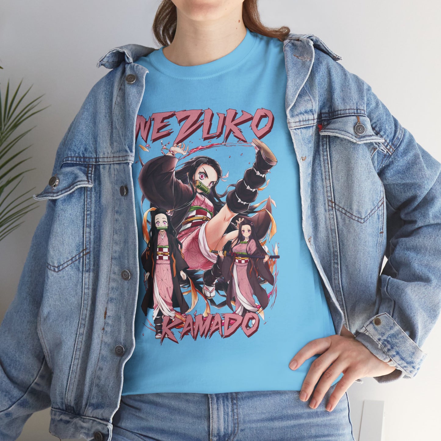 OMNI™ Demon Slayer Nezuko Kamado Unisex Heavy Cotton T-Shirt
