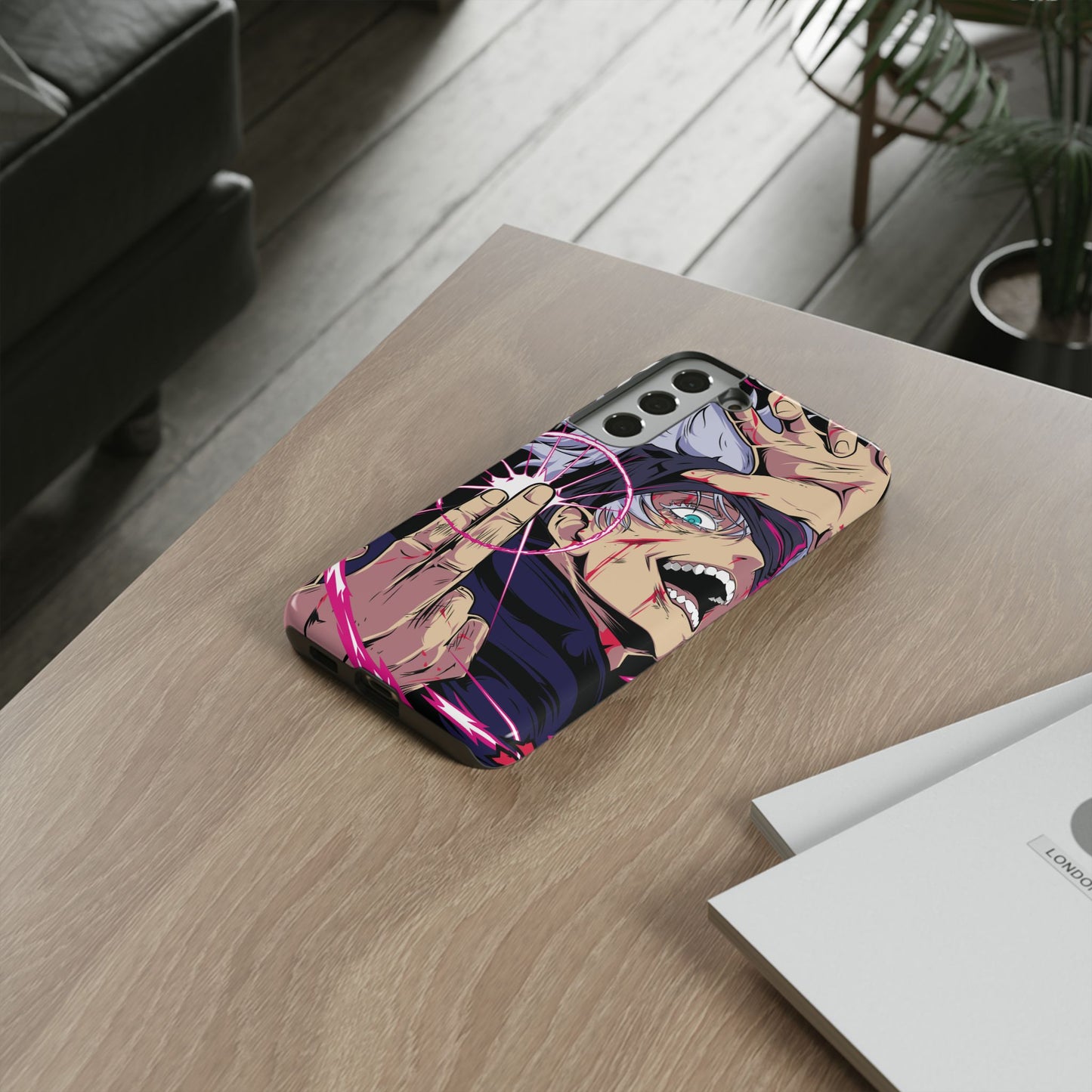 OMNI™ Jujutsu Kaisen Satoru Gojo Reversal Red Technique Double Layered Phone Case