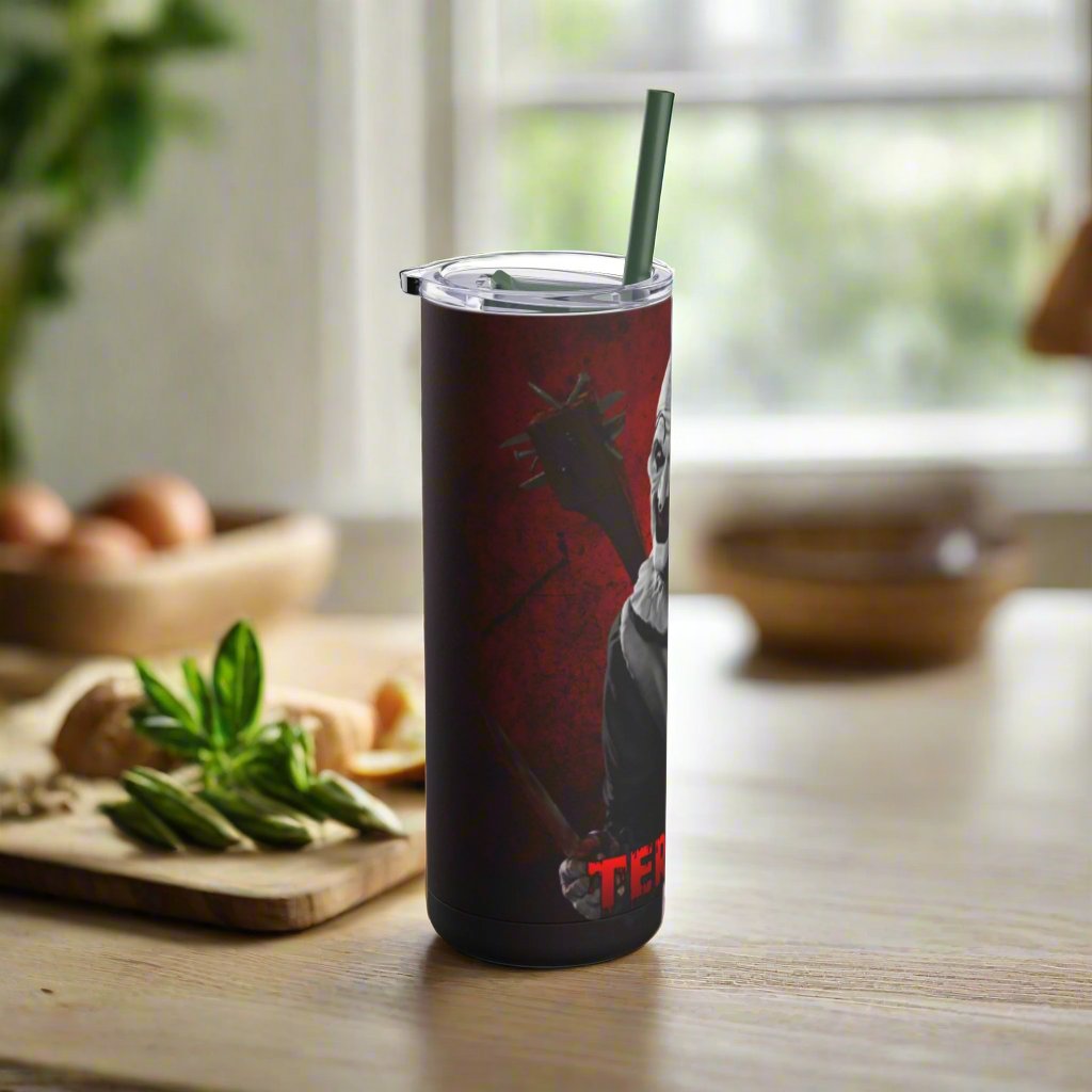 OMNI™ Art The Clown (Terrifuer III) Maars Maker 20oz Skinny Matte Tumbler