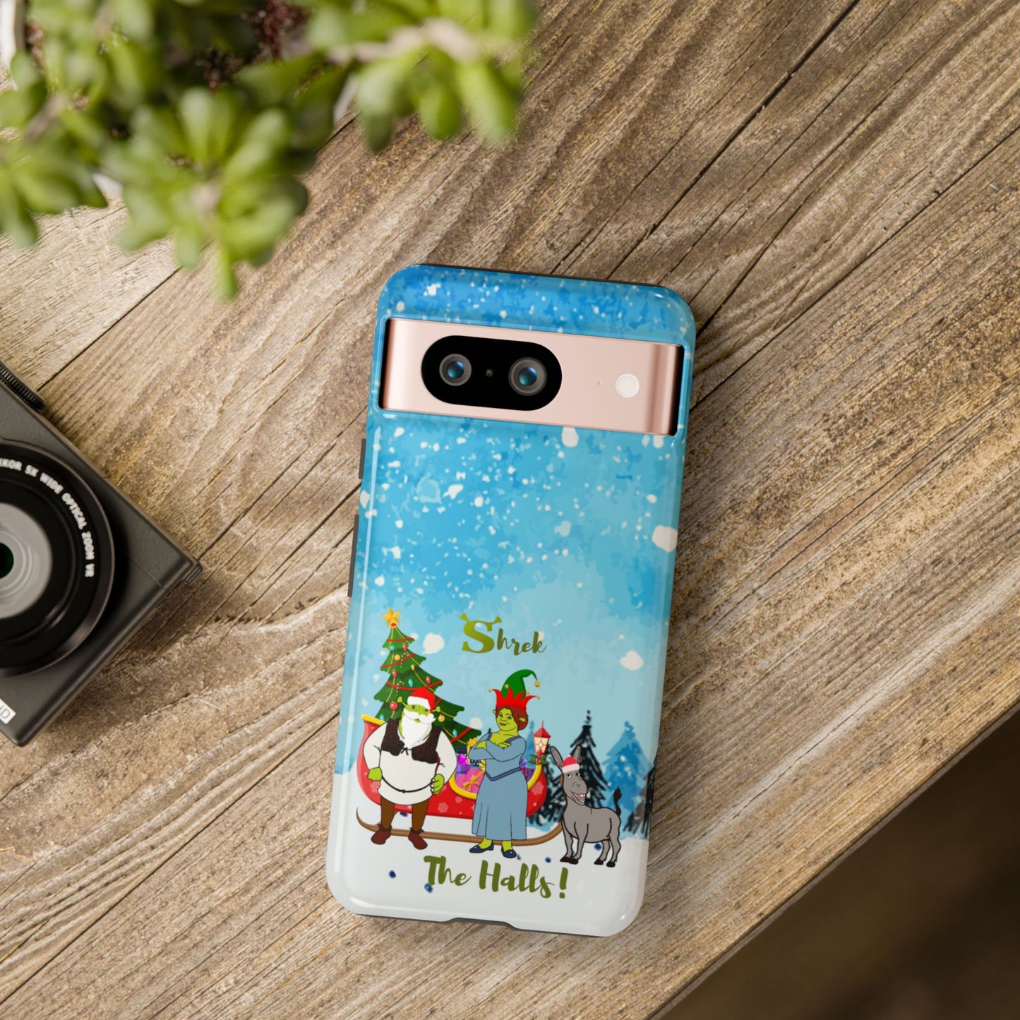 OMNI™ Shrek The Halls! (Shrek Trio: Shrek, Fiona and Donkey) Christmas Themed Phone Cases