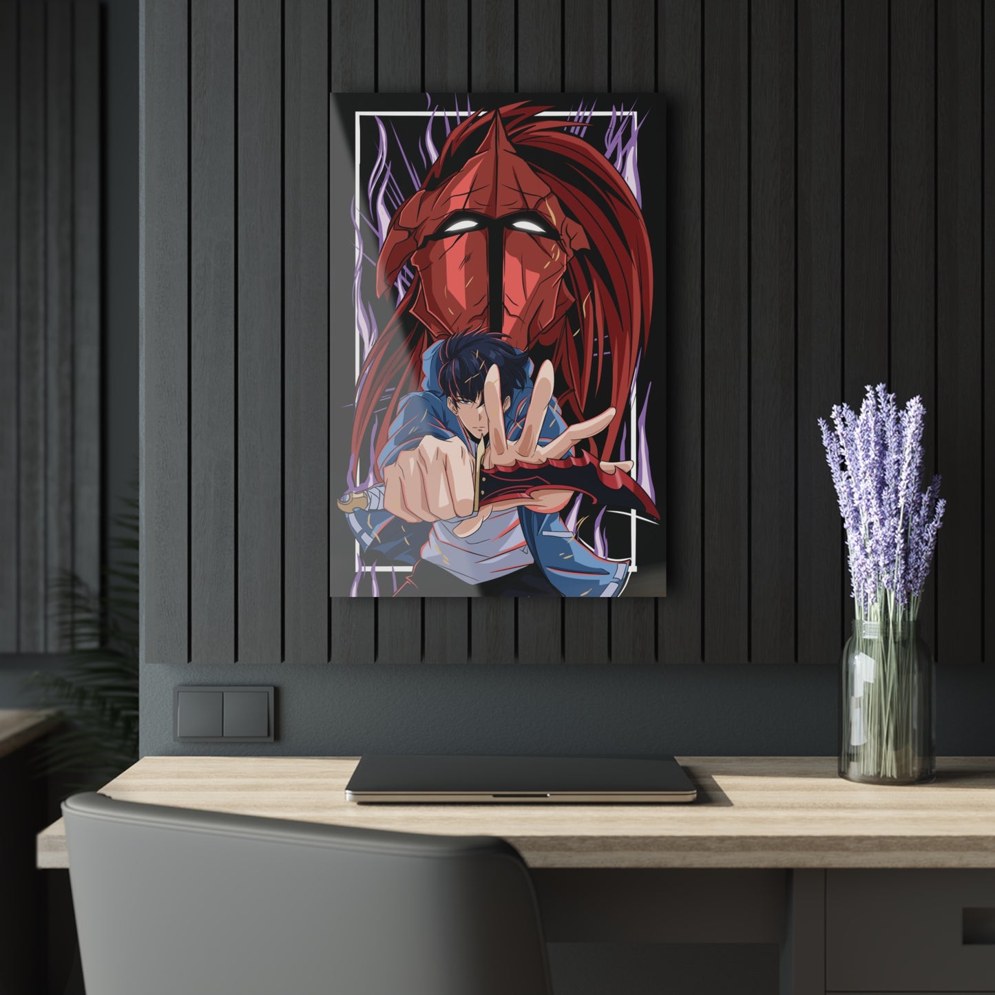 OMNI™ Solo Leveling Sung Jin-Woo Igris’ Command Acrylic Print