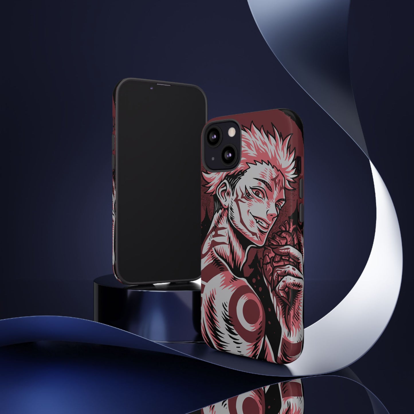 OMNI™ Jujutsu Kaisen Cursed King Sukuna Double Layered Phone Case