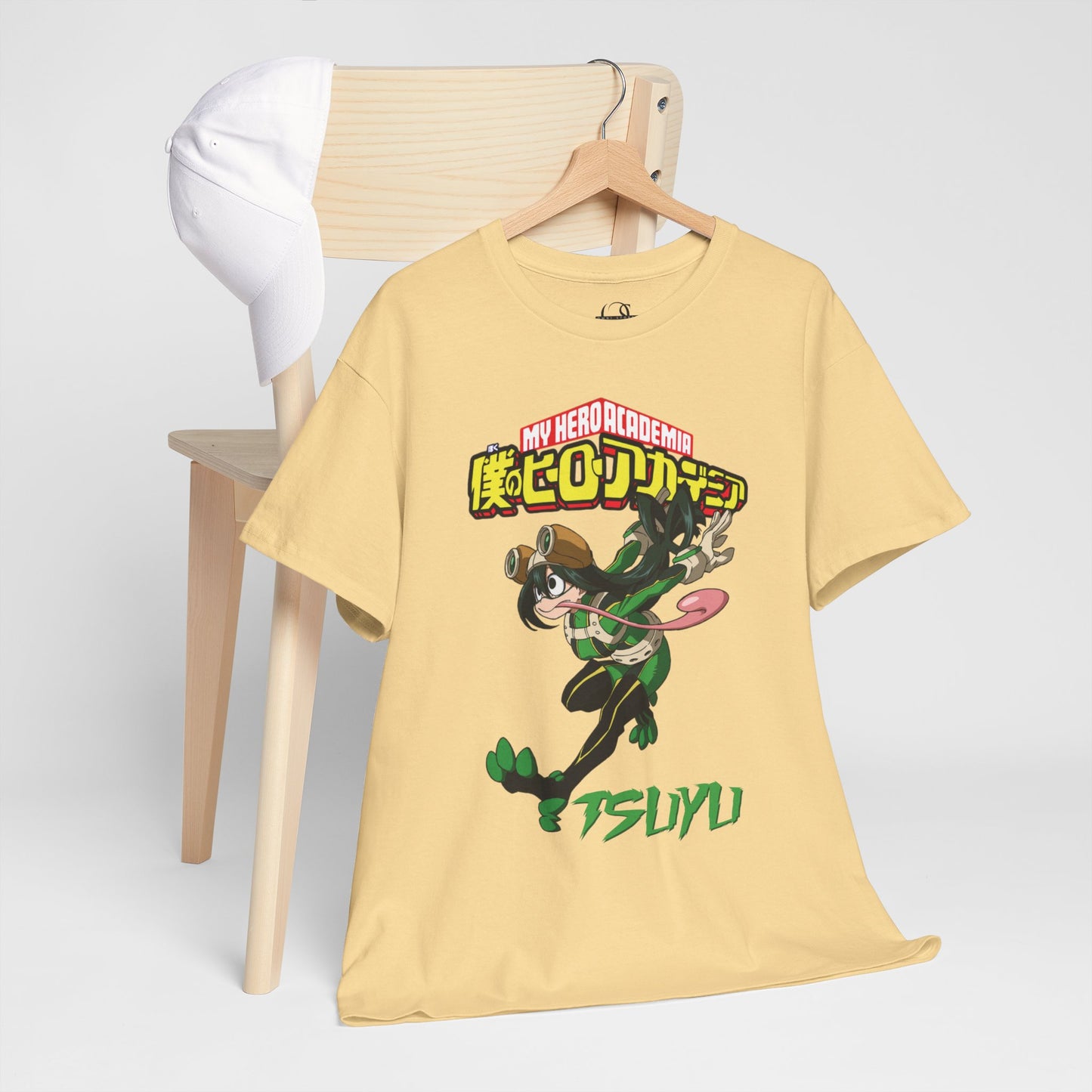 OMNI™ My Hero Academia Tsuyu Asui Unisex Heavy Cotton T-Shirt