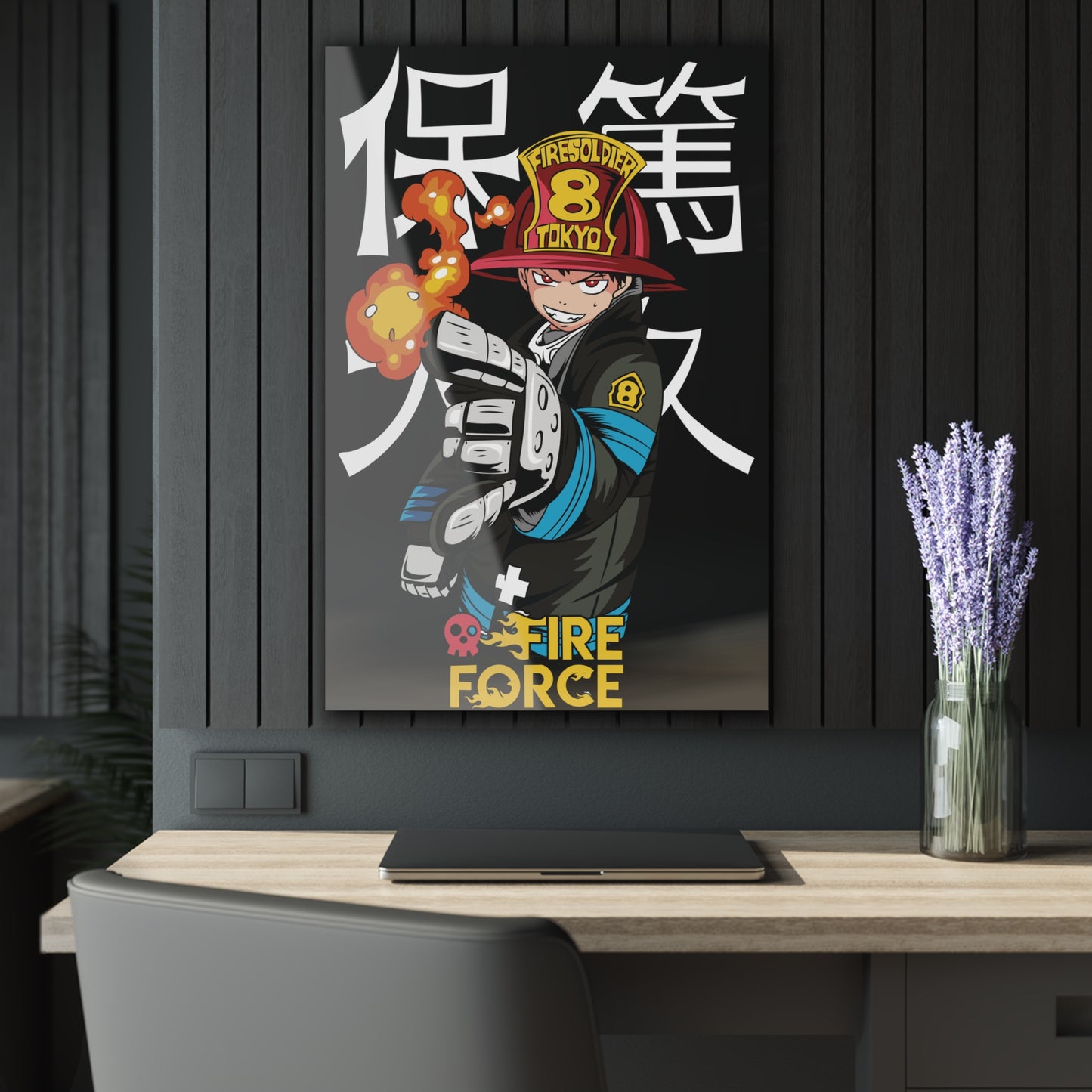 OMNI™ Fire Force Shinra Kusakabe Acrylic Print