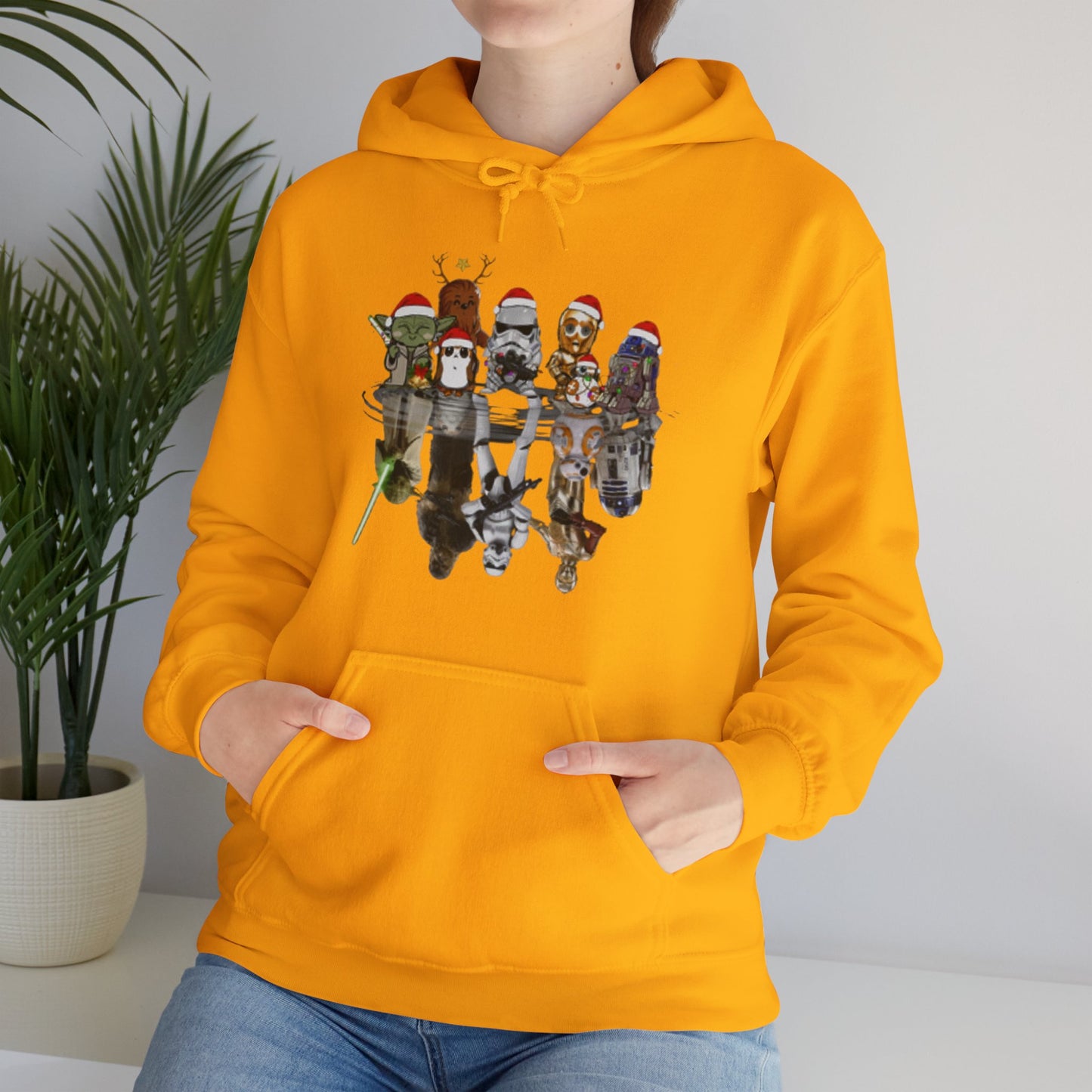 Star Wars Christmas Themed Unisex Hoodie