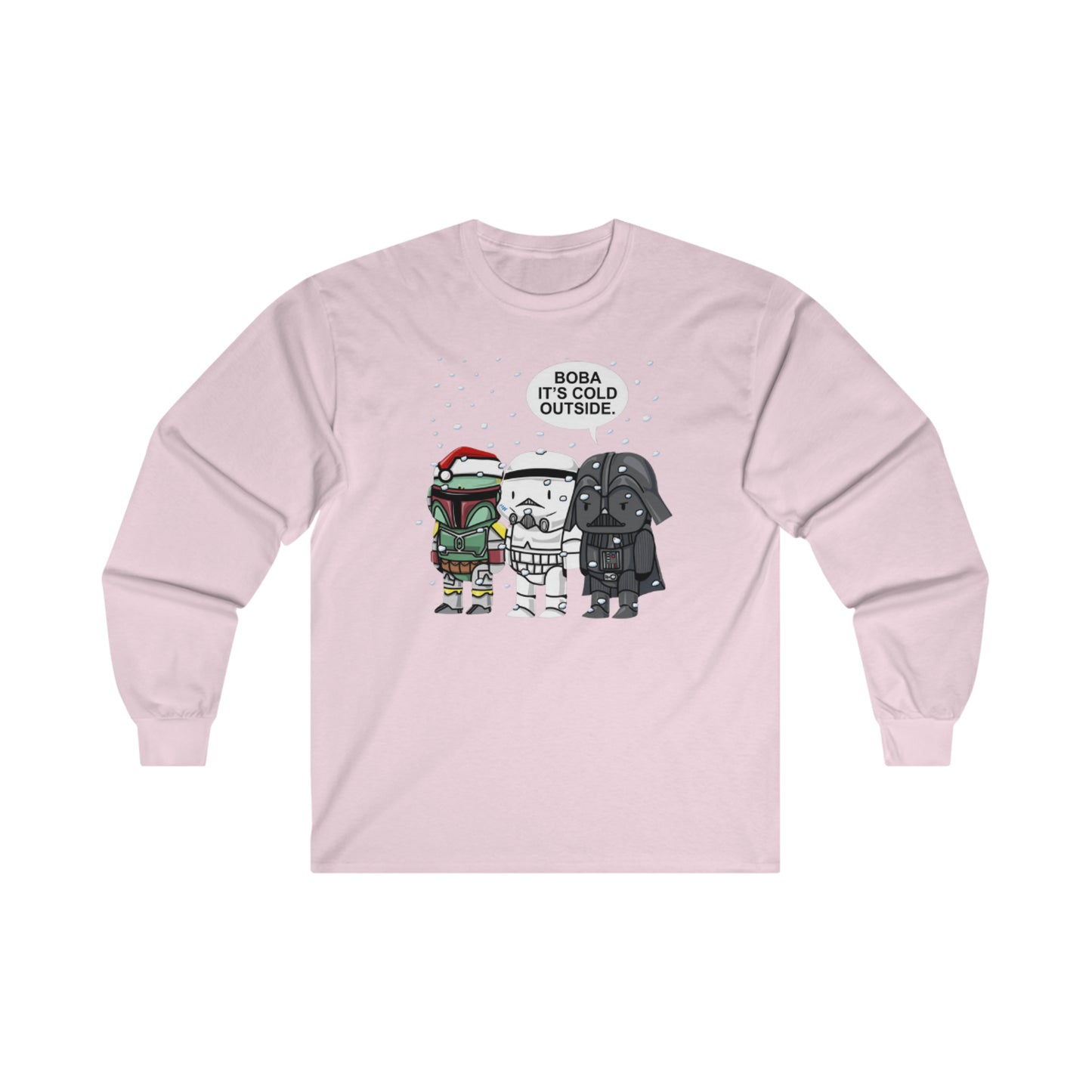 OMNI™ Star Wars Darth Vader Trio Christmas Themed Unisex Ultra Cotton Long Sleeve T-Shirt