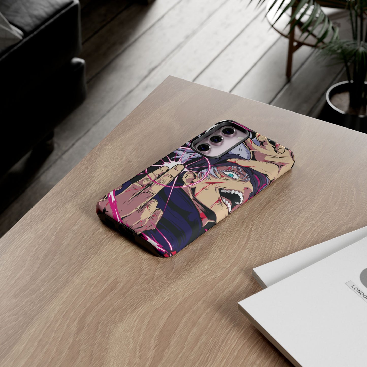 OMNI™ Jujutsu Kaisen Satoru Gojo Reversal Red Technique Double Layered Phone Case