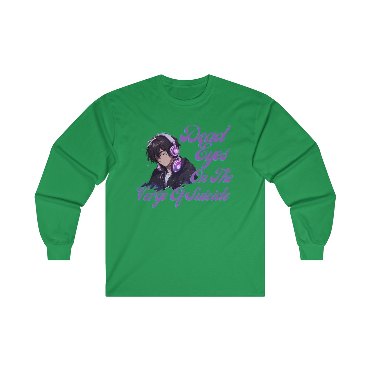 OMNI™ Dead Eyes On Te Verge Of Suicide Unisex Ultra Cotton Long Sleeve T-Shirt
