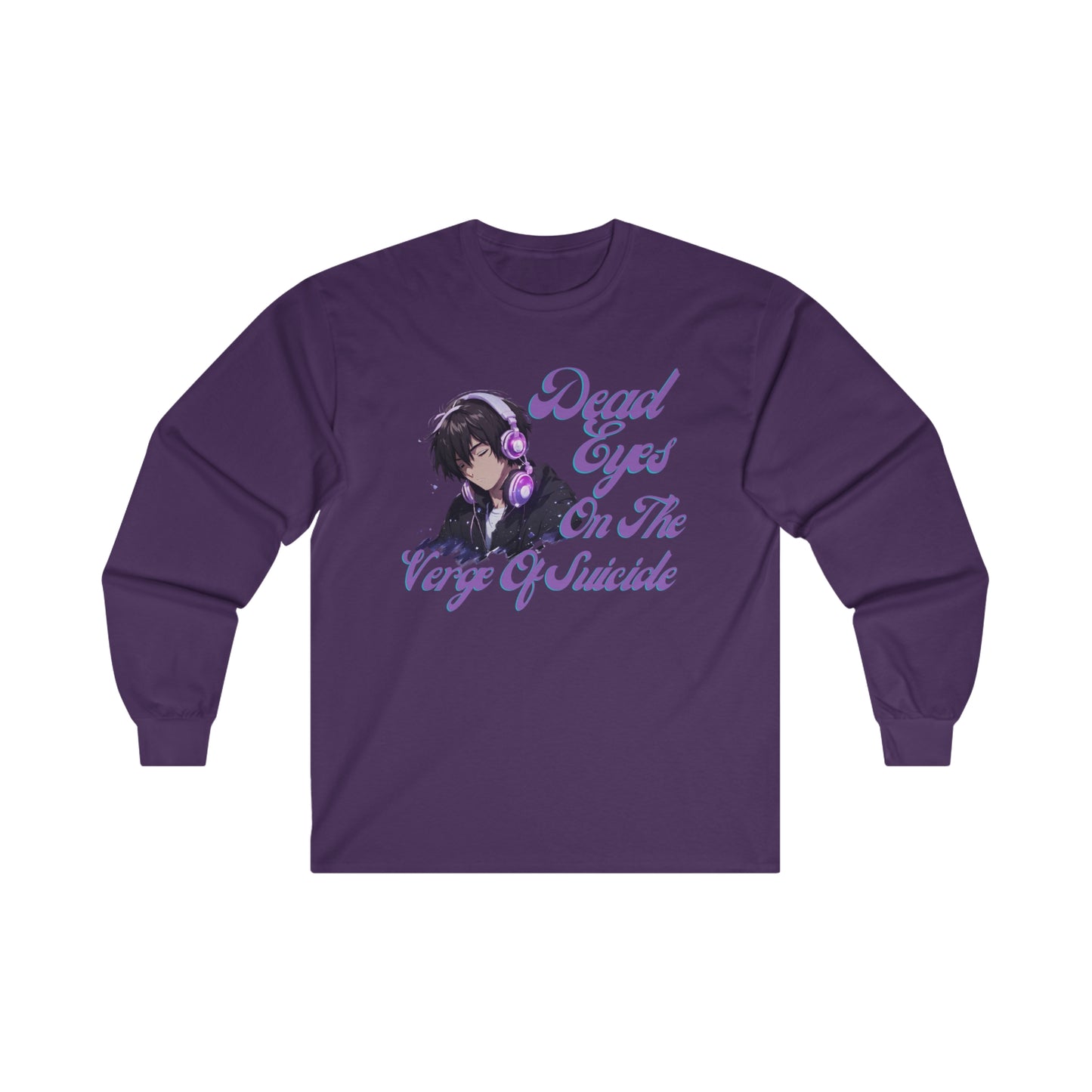 OMNI™ Dead Eyes On Te Verge Of Suicide Unisex Ultra Cotton Long Sleeve T-Shirt