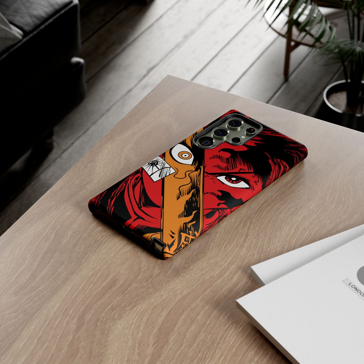 OMNI™ Demon Slayer Tanjiro Kamado Slayer Mark Double Layered Phone Case