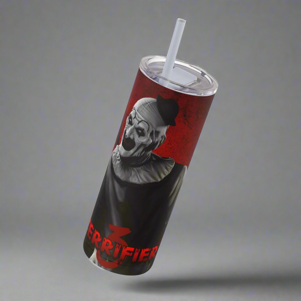 OMNI™ Art The Clown (Terrifuer III) Maars Maker 20oz Skinny Matte Tumbler