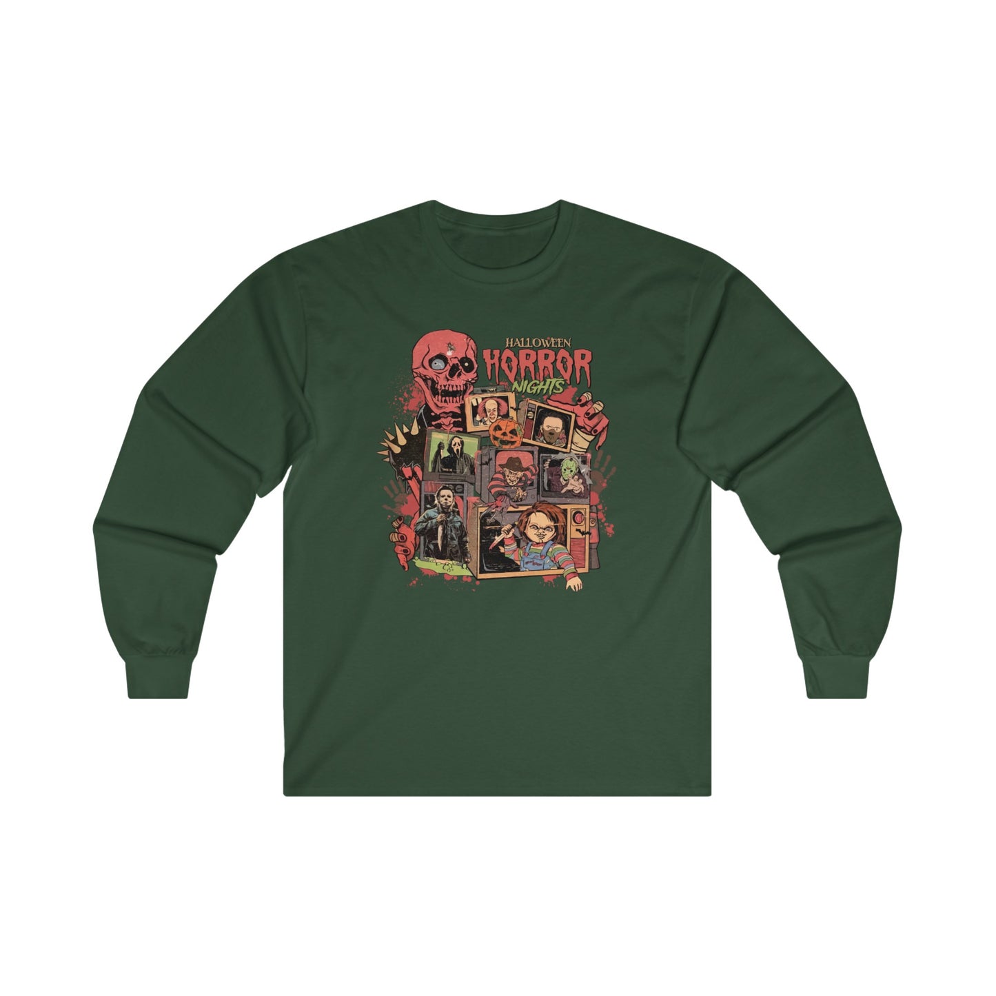 OMNI™ Halloween Horror Nights Unisex Ultra Cotton Long Sleeve T-Shirt