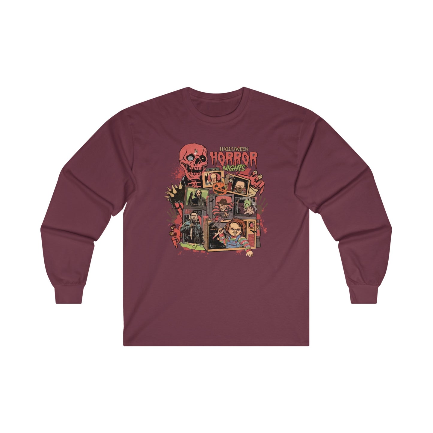 OMNI™ Halloween Horror Nights Unisex Ultra Cotton Long Sleeve T-Shirt