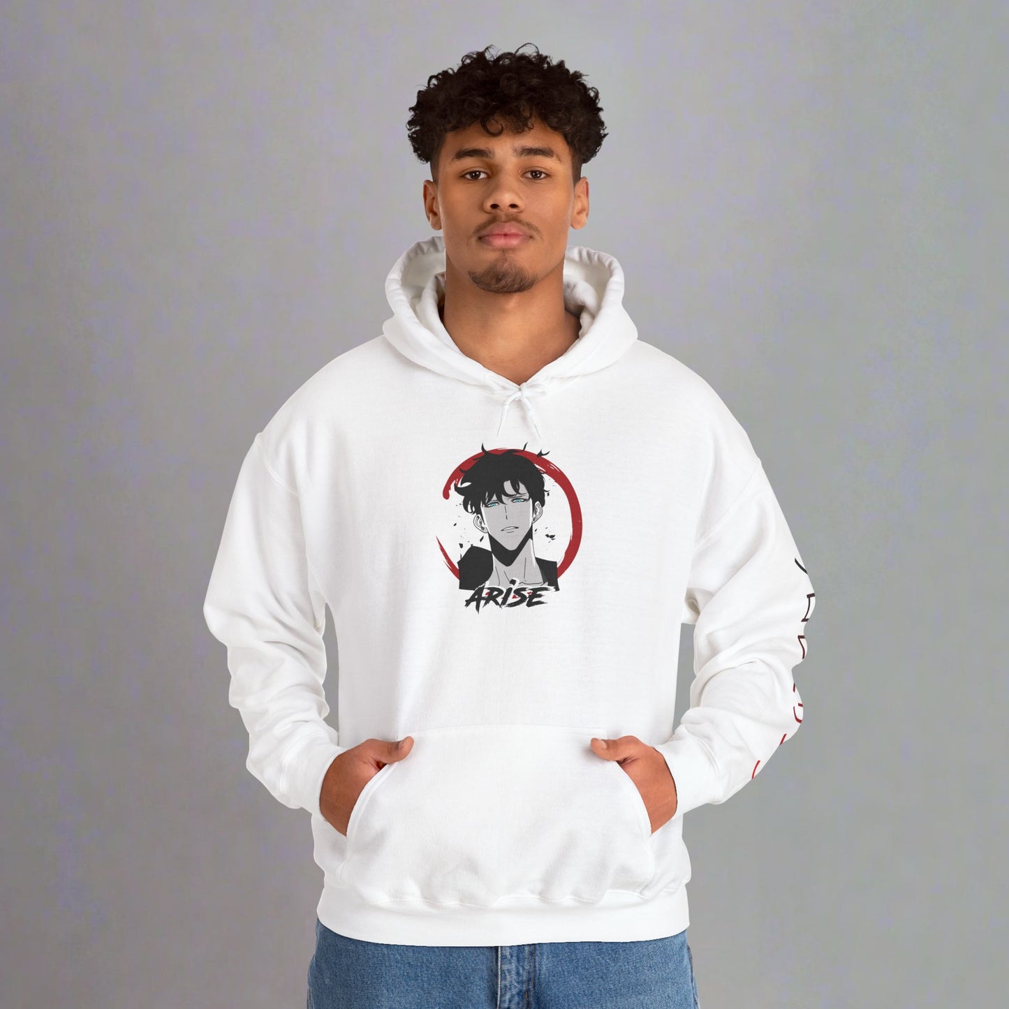 OMNI™ Solo Leveling Sung Jin-Woo Arise III Unisex Heavy Blend Hoodie