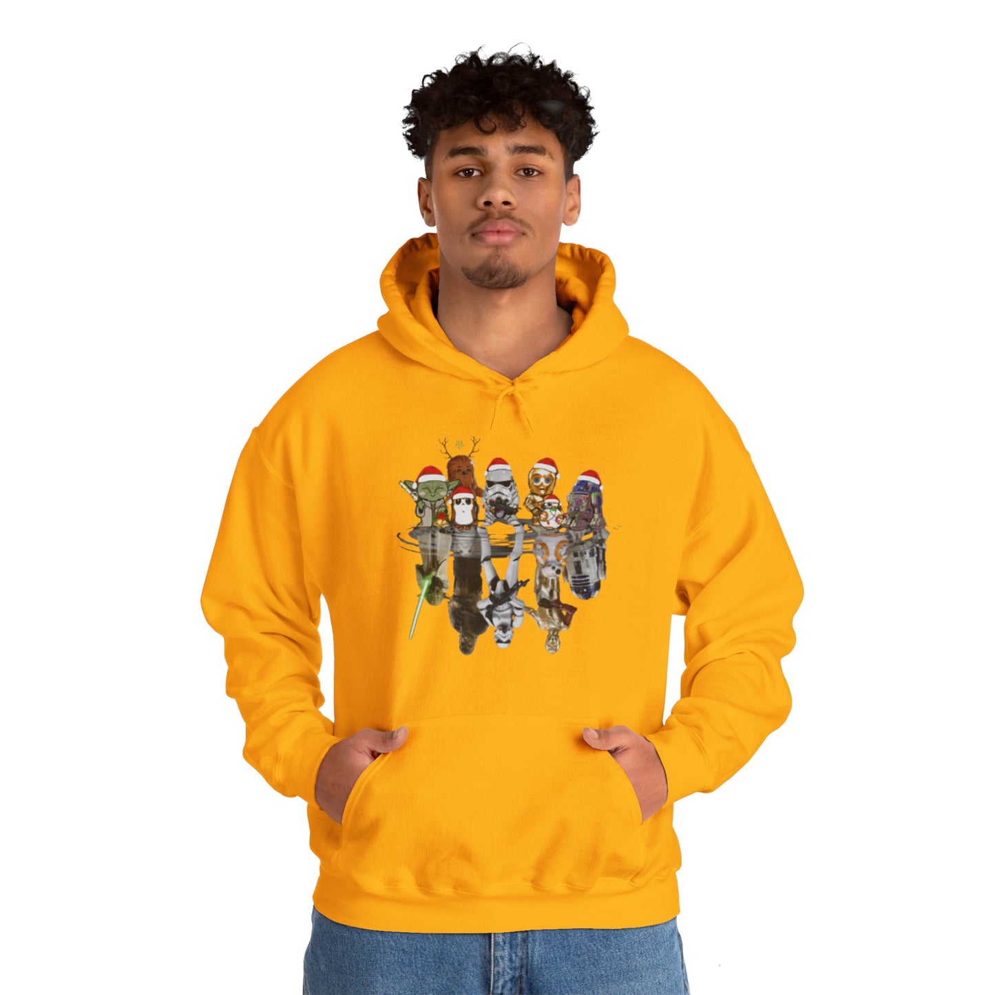Star Wars Christmas Themed Unisex Hoodie