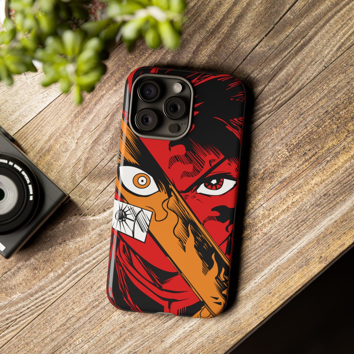 OMNI™ Demon Slayer Tanjiro Kamado Slayer Mark Double Layered Phone Case