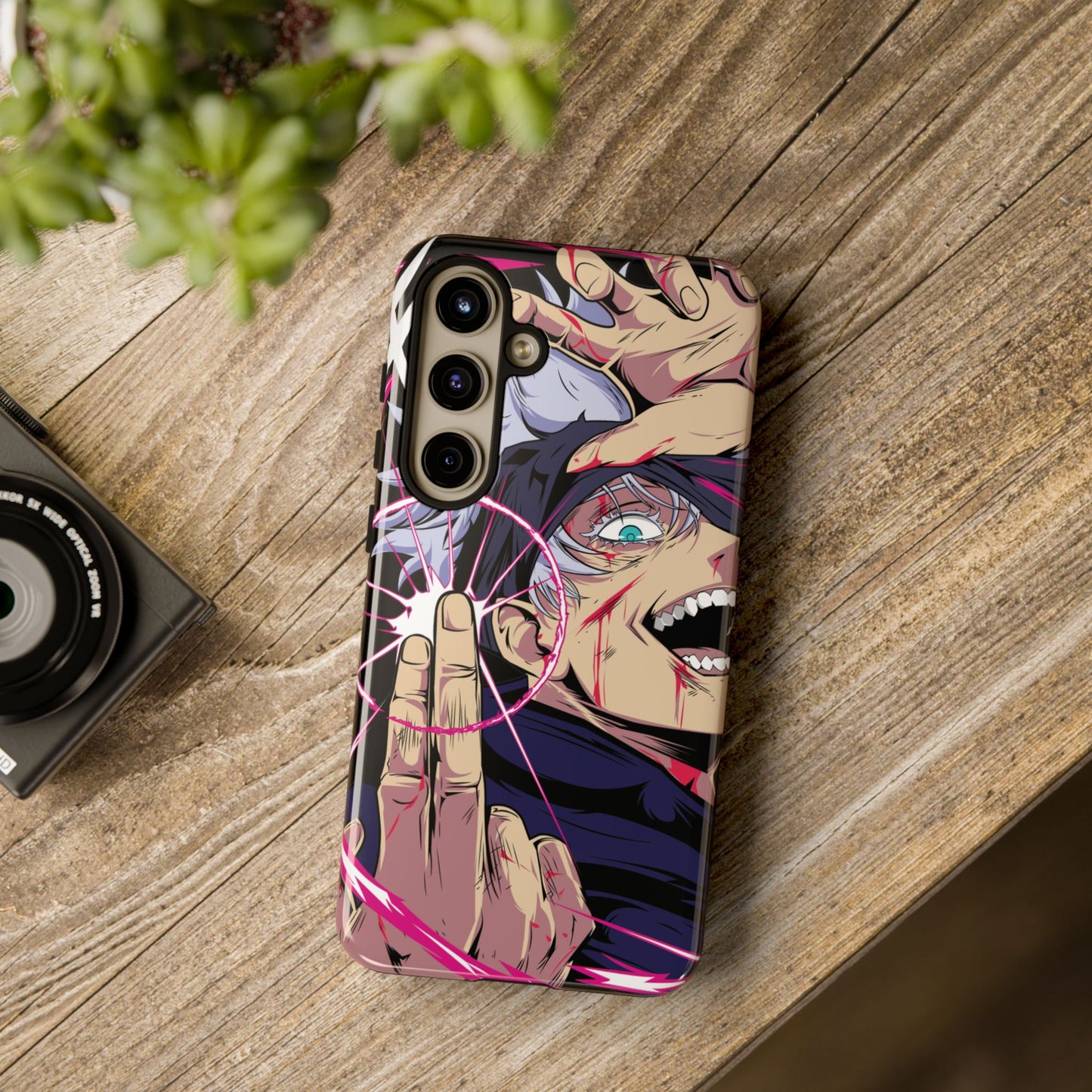 OMNI™ Jujutsu Kaisen Satoru Gojo Reversal Red Technique Double Layered Phone Case