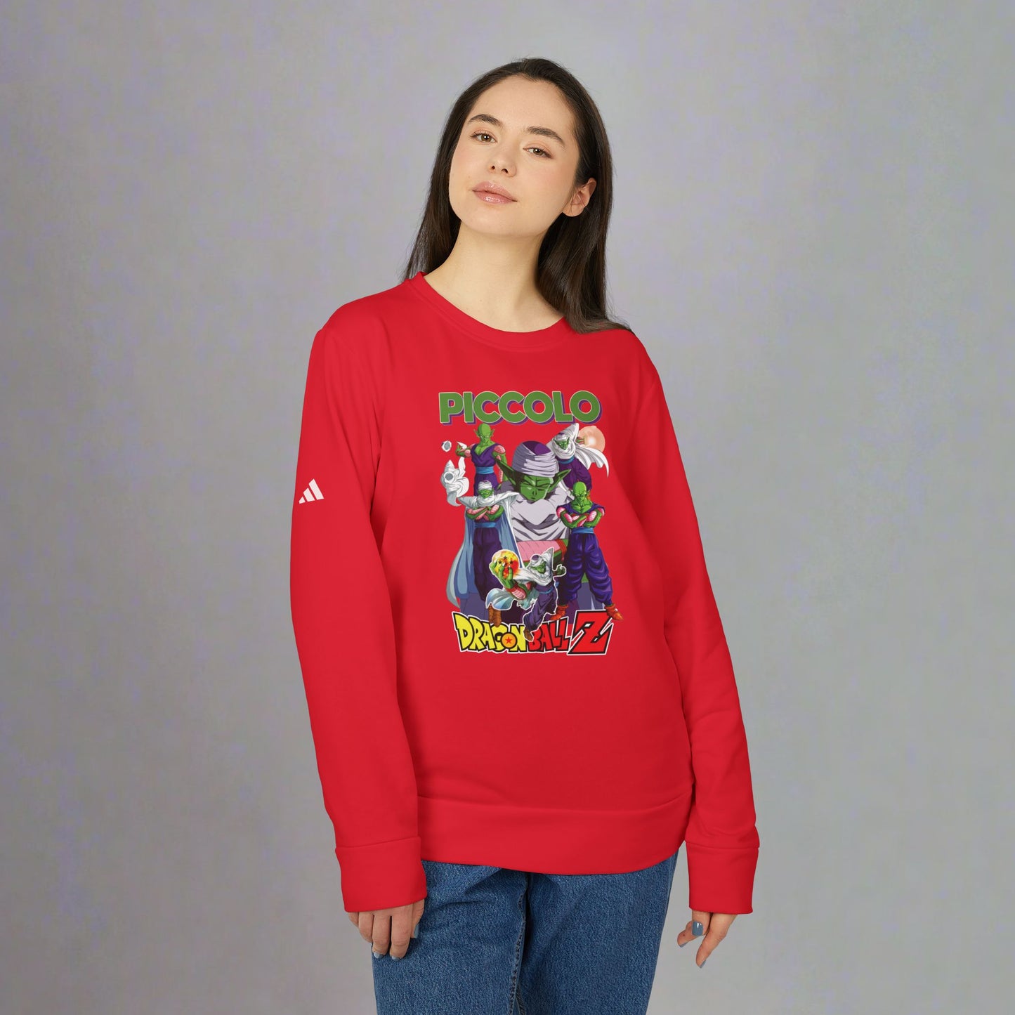 OMNI™ Dragon Ball Z Piccolo Adidas Unisex Fleece Crewneck Sweatshirt