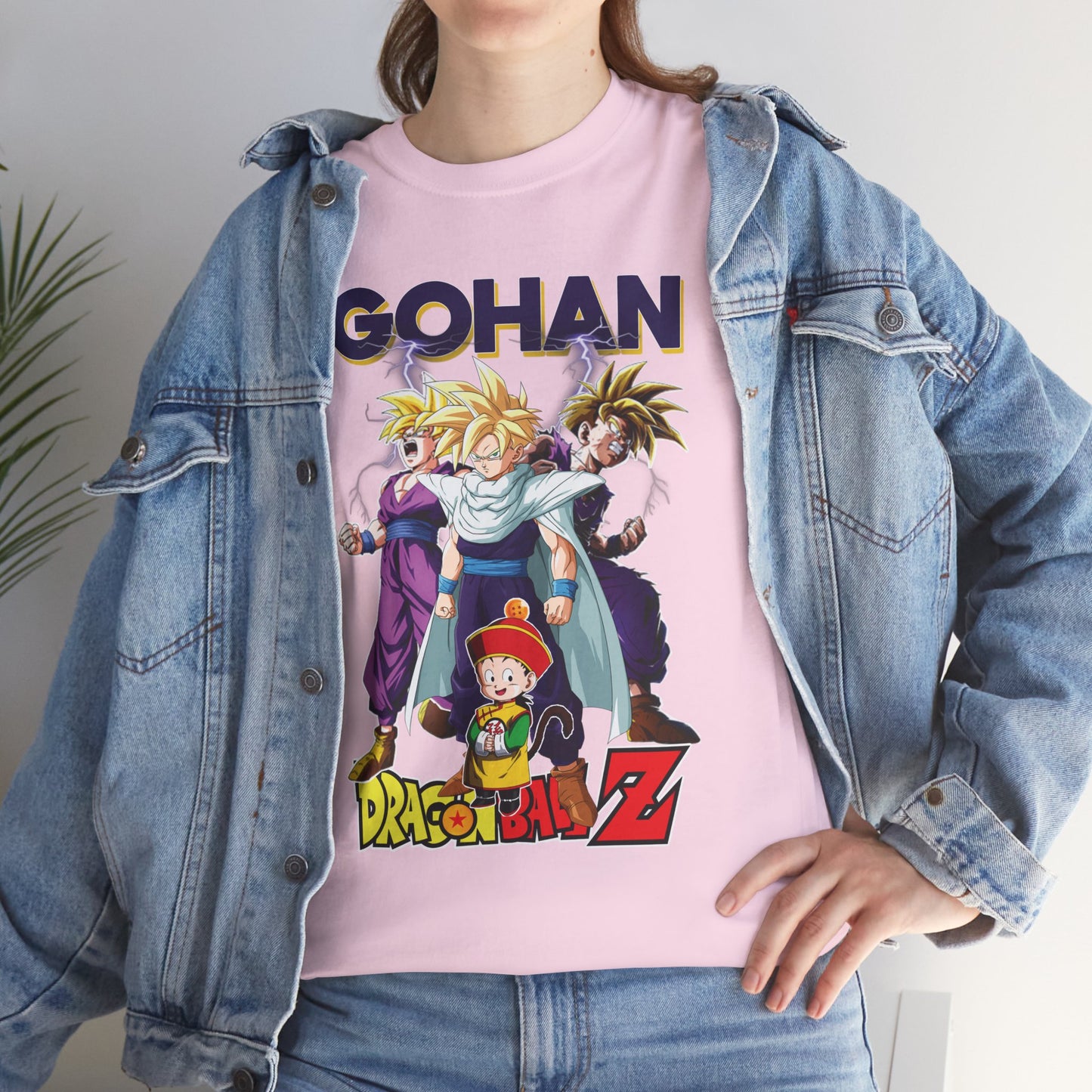 OMNI™ Dragon Ball Z Gohan Unisex Heavy Cotton T-Shirt