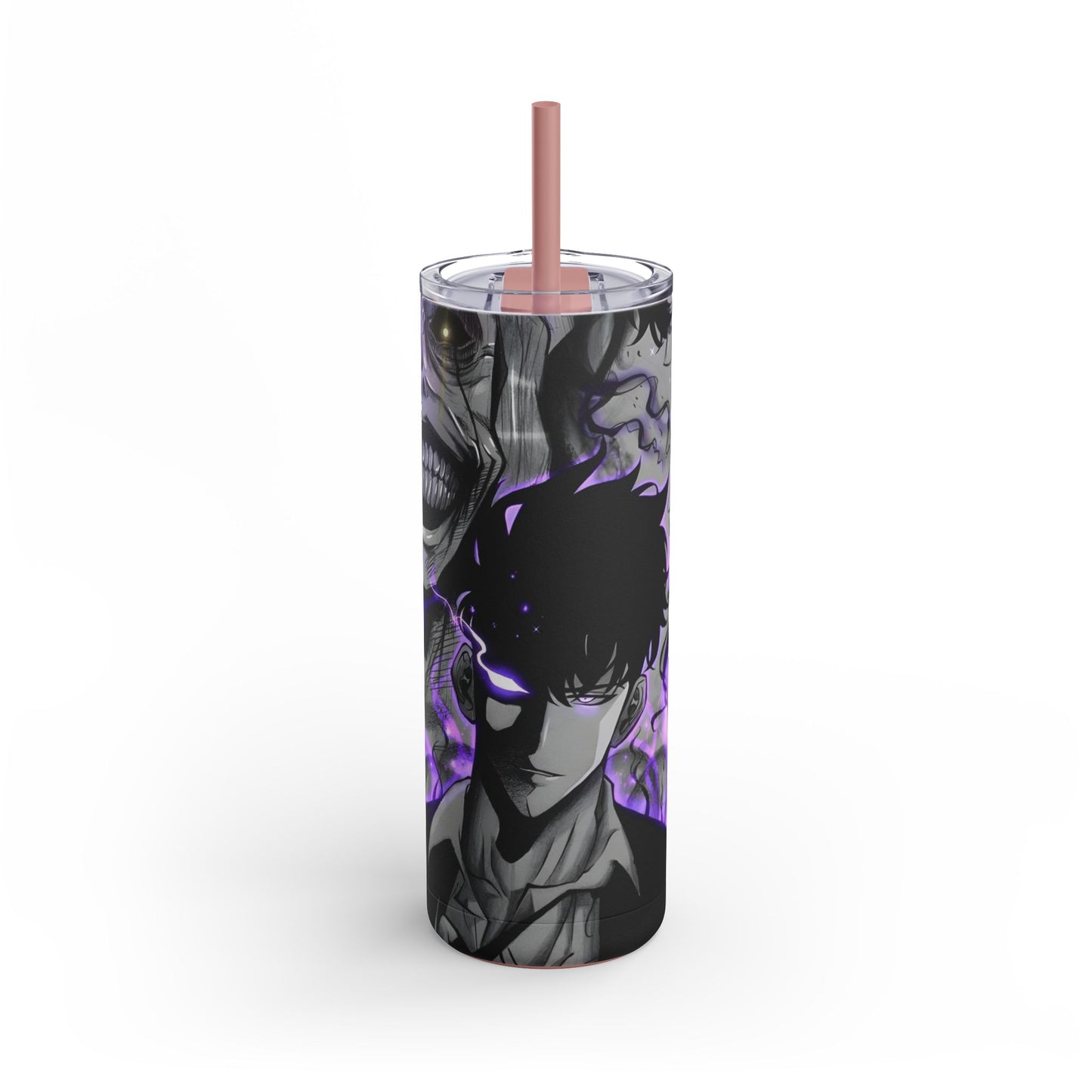 OMNI™ Solo Leveling Shadow Monarch Skinny Matte Tumbler