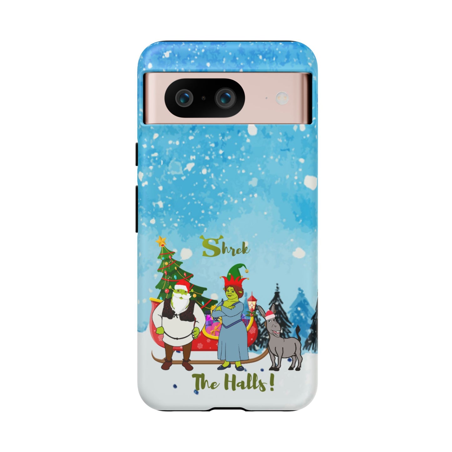 OMNI™ Shrek The Halls! (Shrek Trio: Shrek, Fiona and Donkey) Christmas Themed Phone Cases