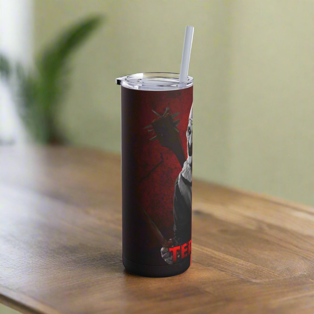 OMNI™ Art The Clown (Terrifuer III) Maars Maker 20oz Skinny Matte Tumbler