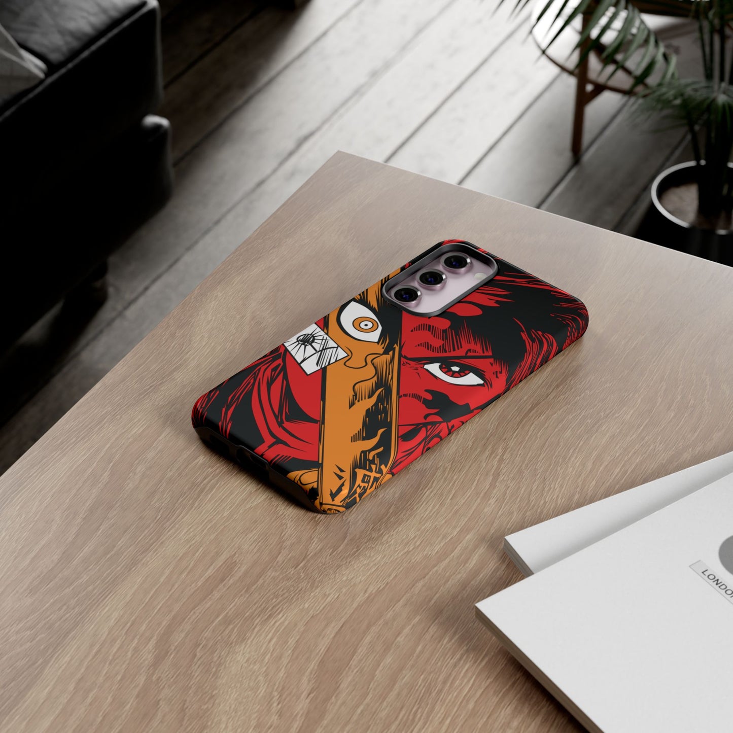 OMNI™ Demon Slayer Tanjiro Kamado Slayer Mark Double Layered Phone Case