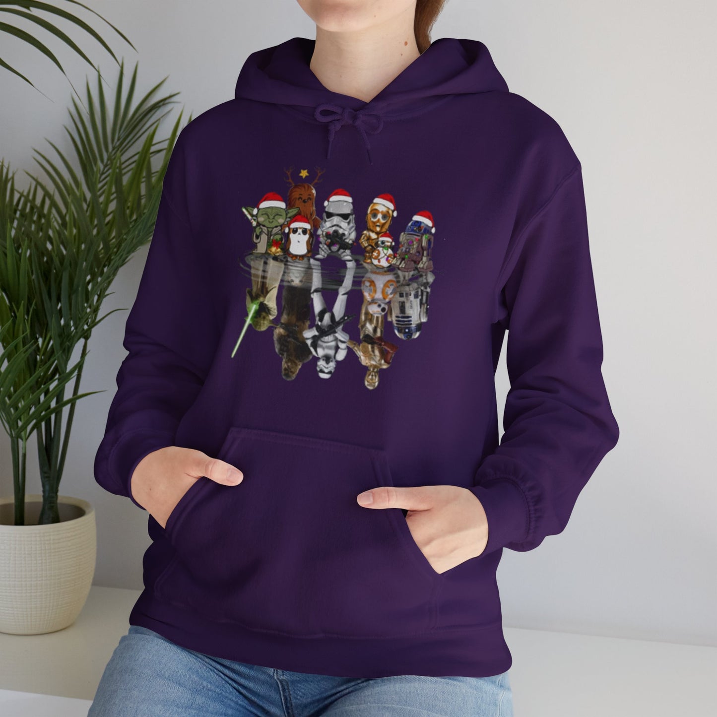 Star Wars Christmas Themed Unisex Hoodie
