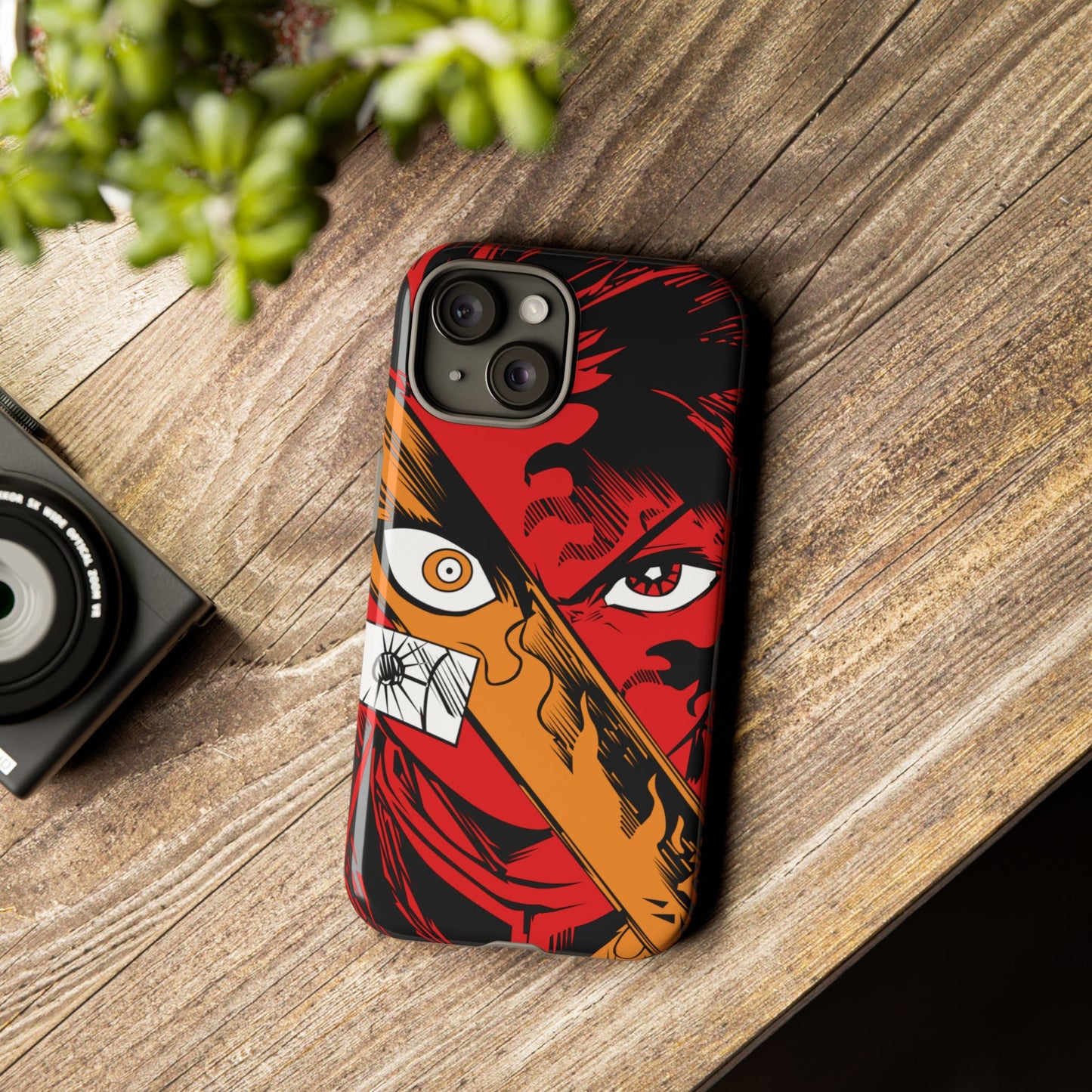 OMNI™ Demon Slayer Tanjiro Kamado Slayer Mark Double Layered Phone Case