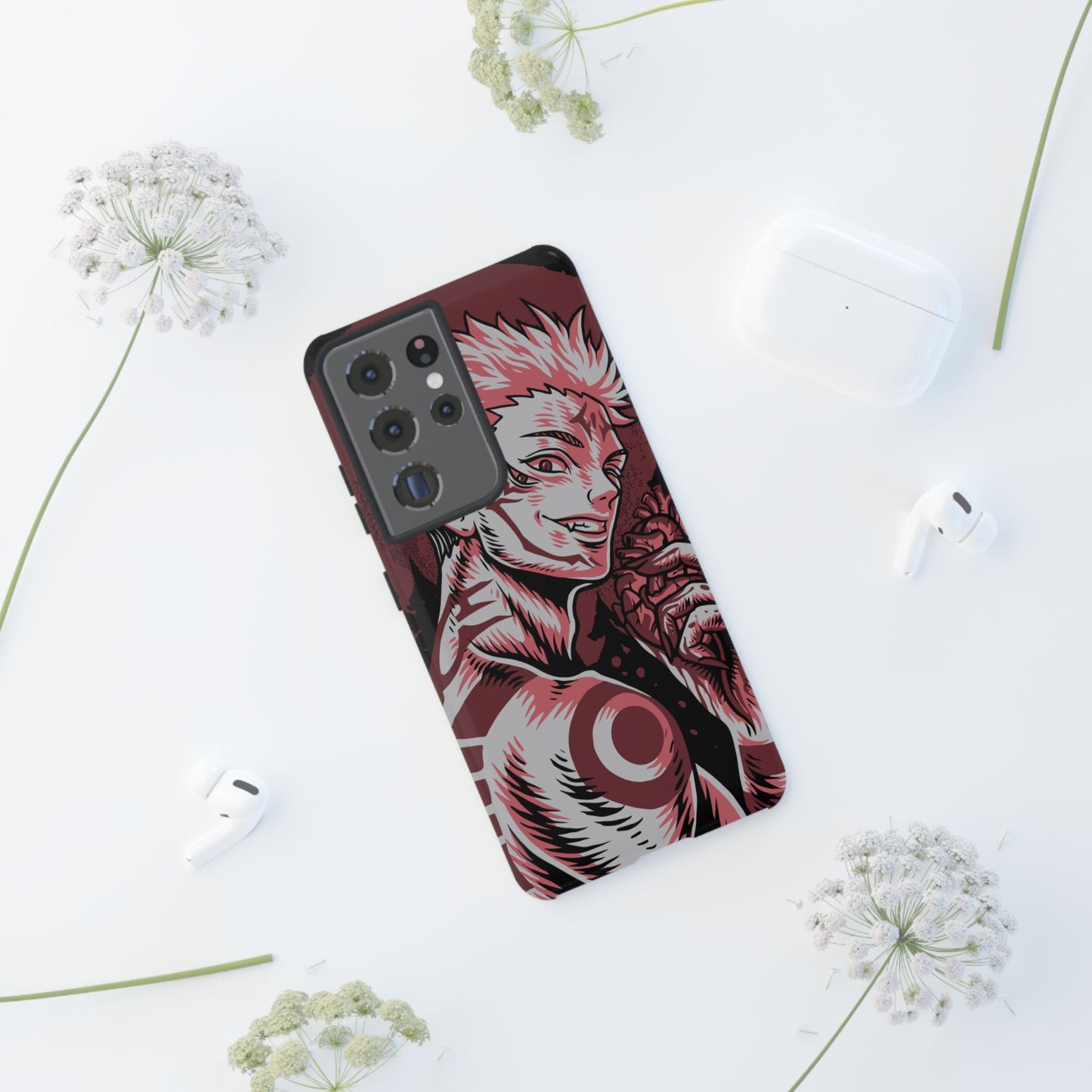 OMNI™ Jujutsu Kaisen Cursed King Sukuna Double Layered Phone Case