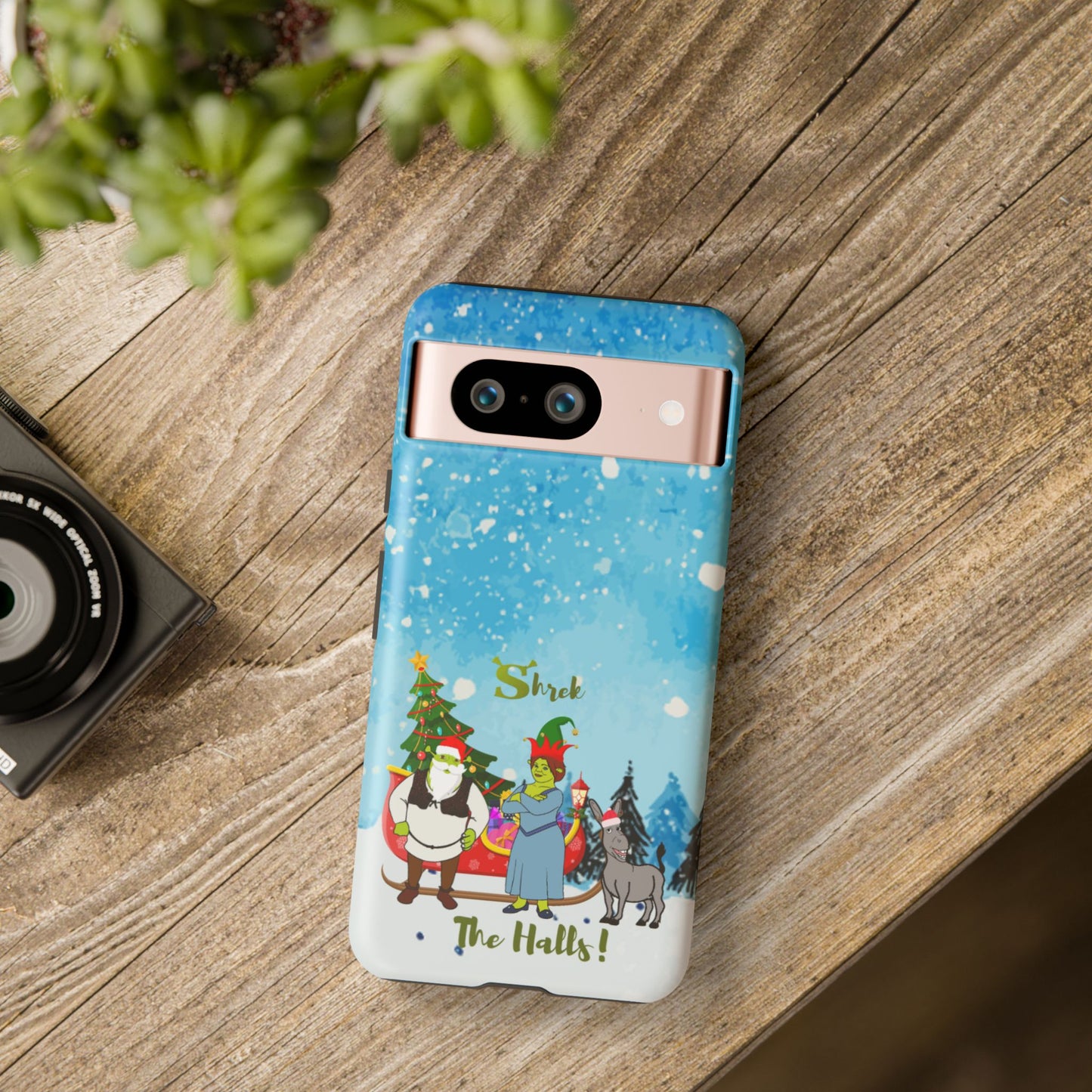 OMNI™ Shrek The Halls! (Shrek Trio: Shrek, Fiona and Donkey) Christmas Themed Phone Cases