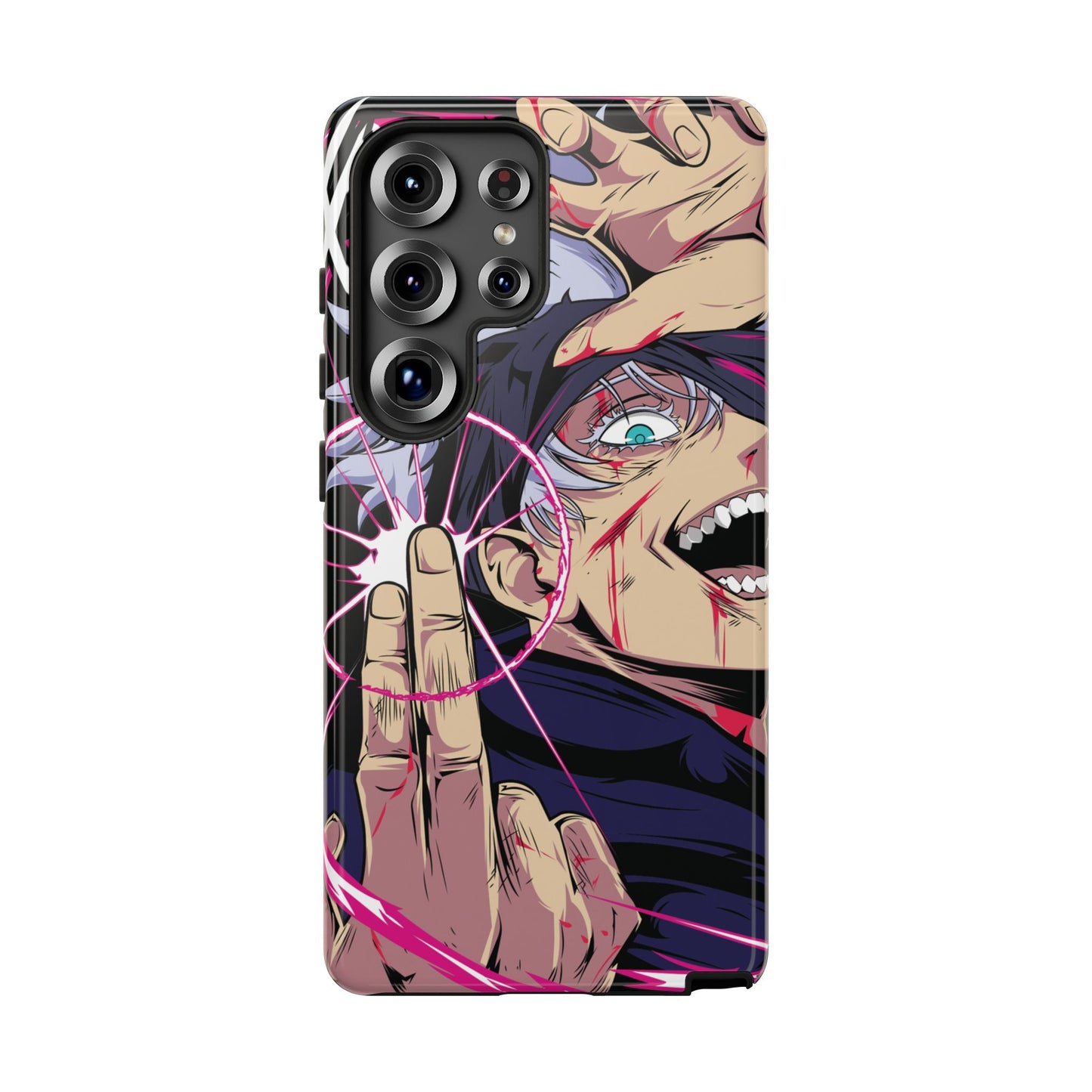 OMNI™ Jujutsu Kaisen Satoru Gojo Reversal Red Technique Double Layered Phone Case