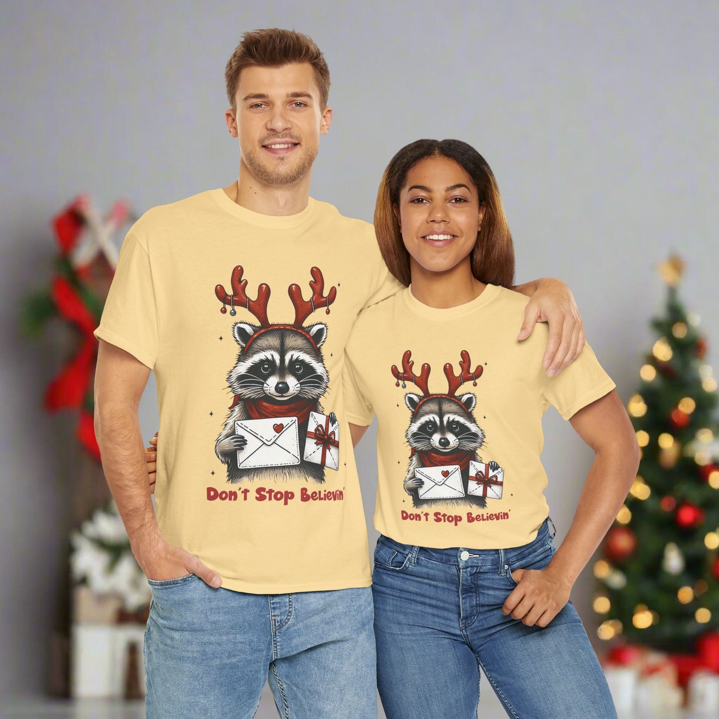 OMNI™ Don't Stop Believin' Unisex Heavy Cotton T-Shirt