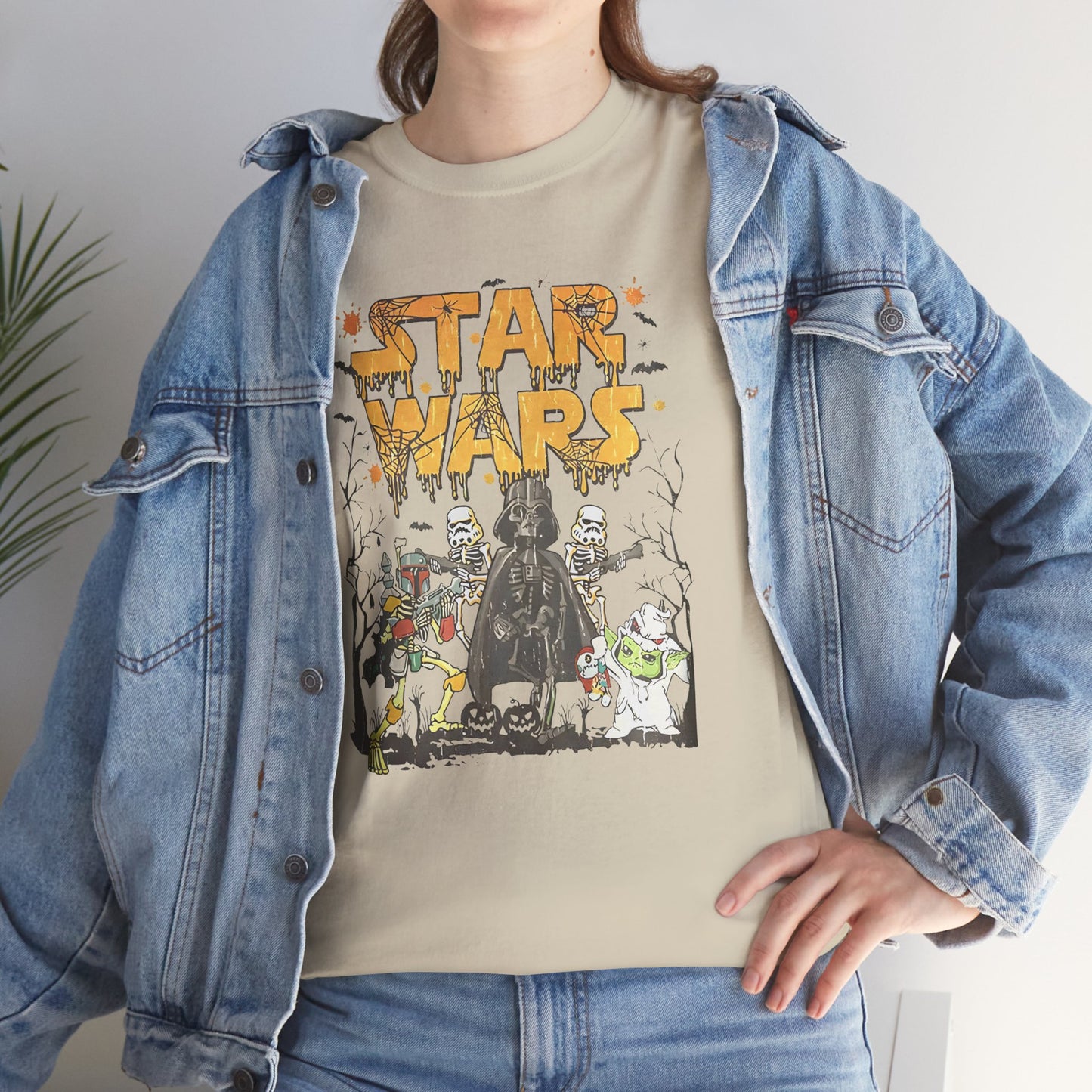 Star Wars Halloween Unisex Heavy Cotton T-Shirt