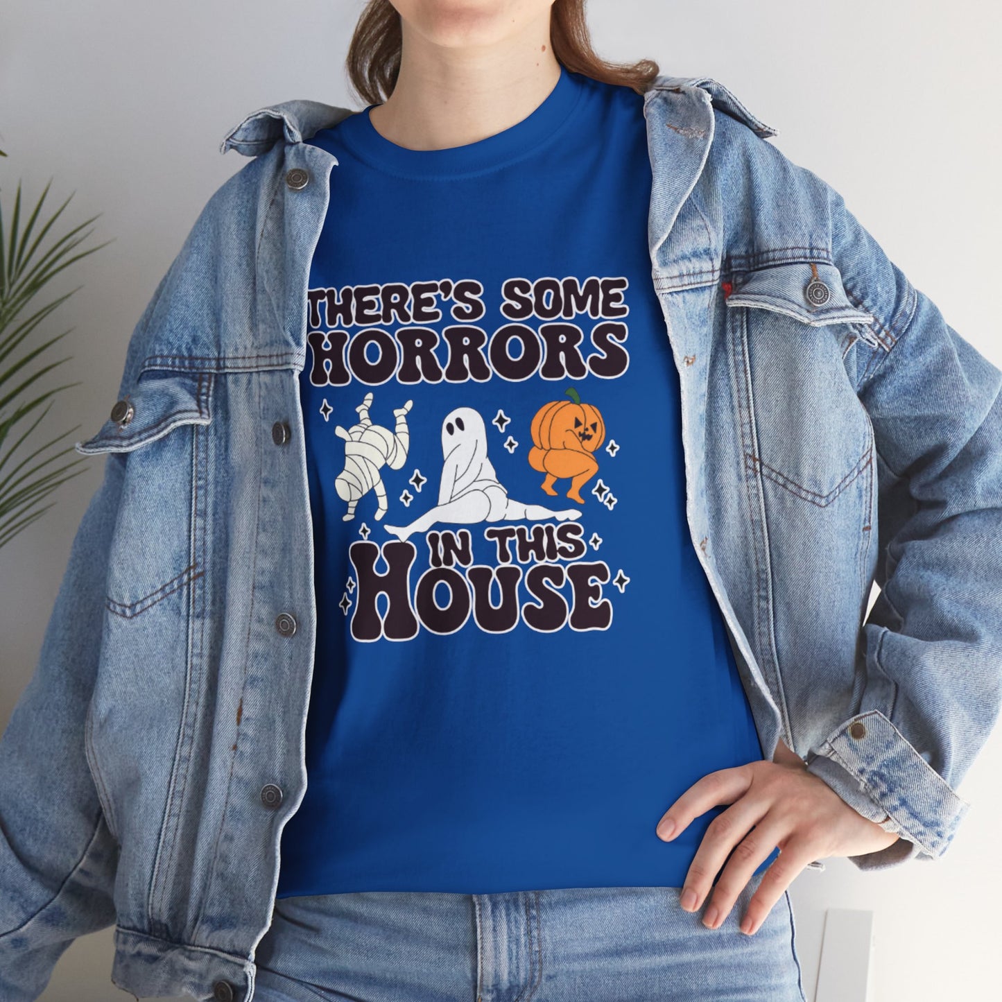 There's Some Horrors In This House Unisex Heavy Cotton Tee