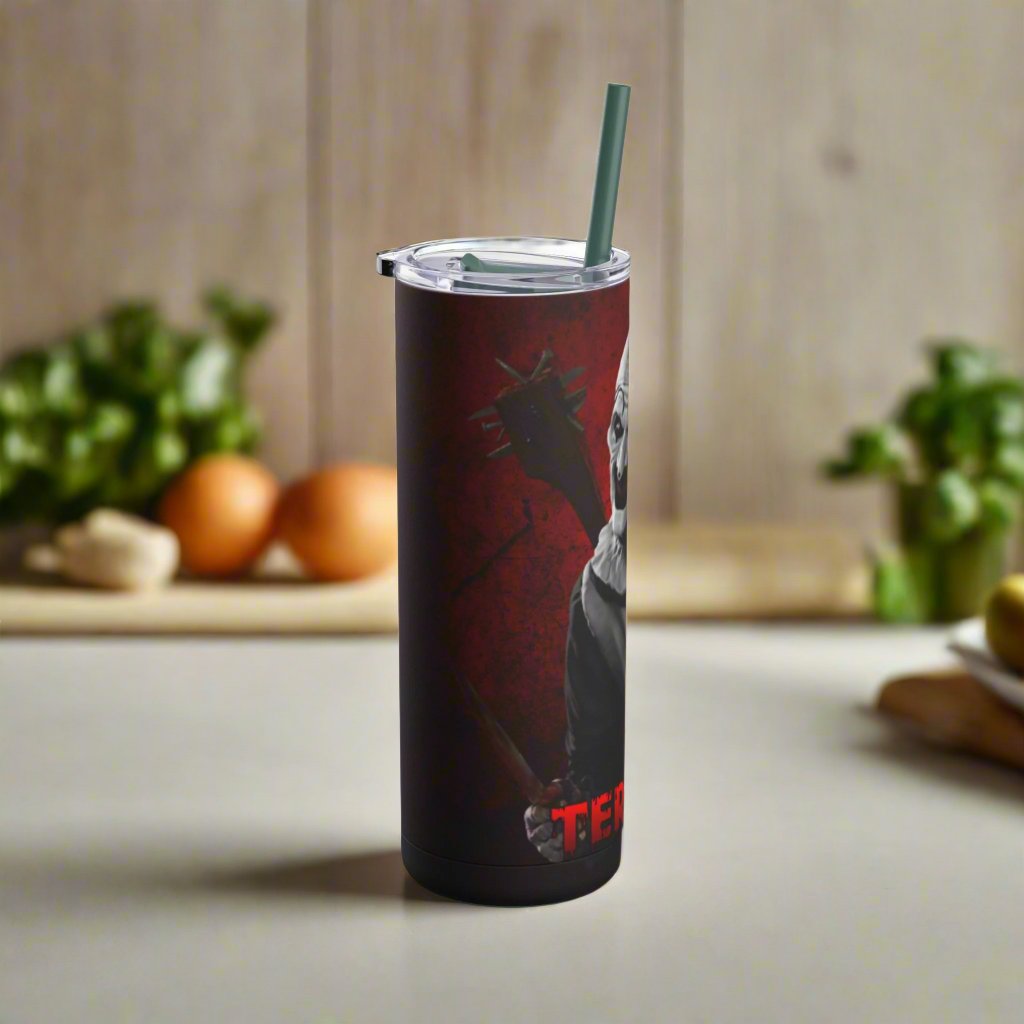 OMNI™ Art The Clown (Terrifuer III) Maars Maker 20oz Skinny Matte Tumbler