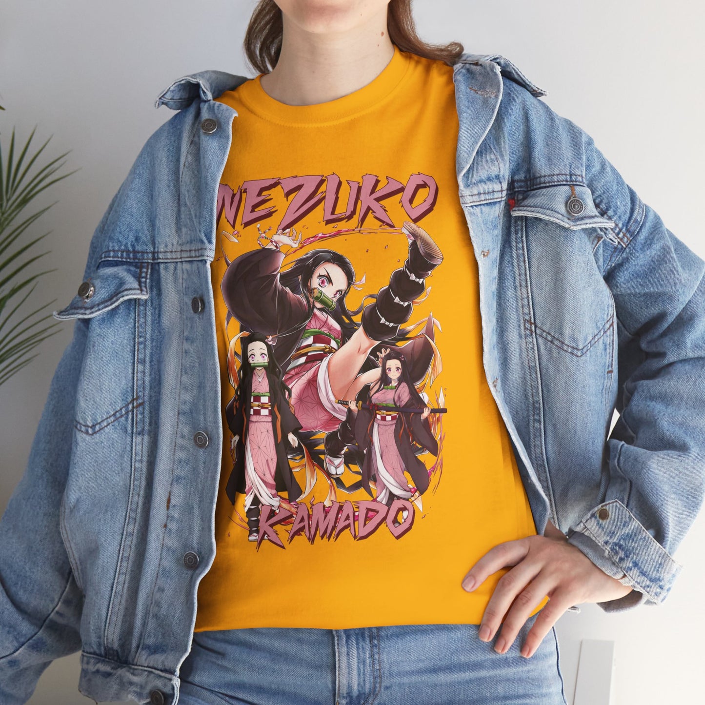 OMNI™ Demon Slayer Nezuko Kamado Unisex Heavy Cotton T-Shirt