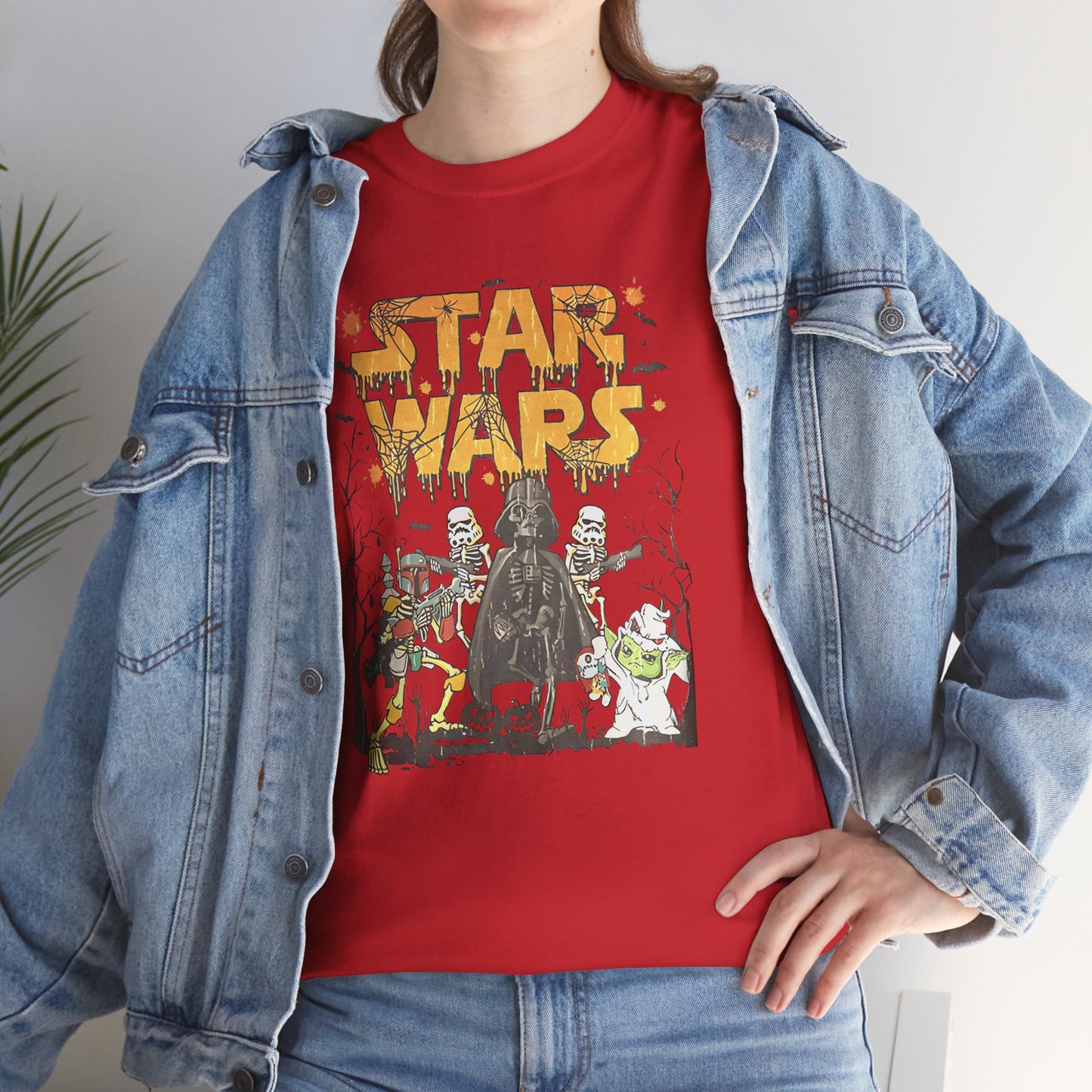 Star Wars Halloween Unisex Heavy Cotton T-Shirt