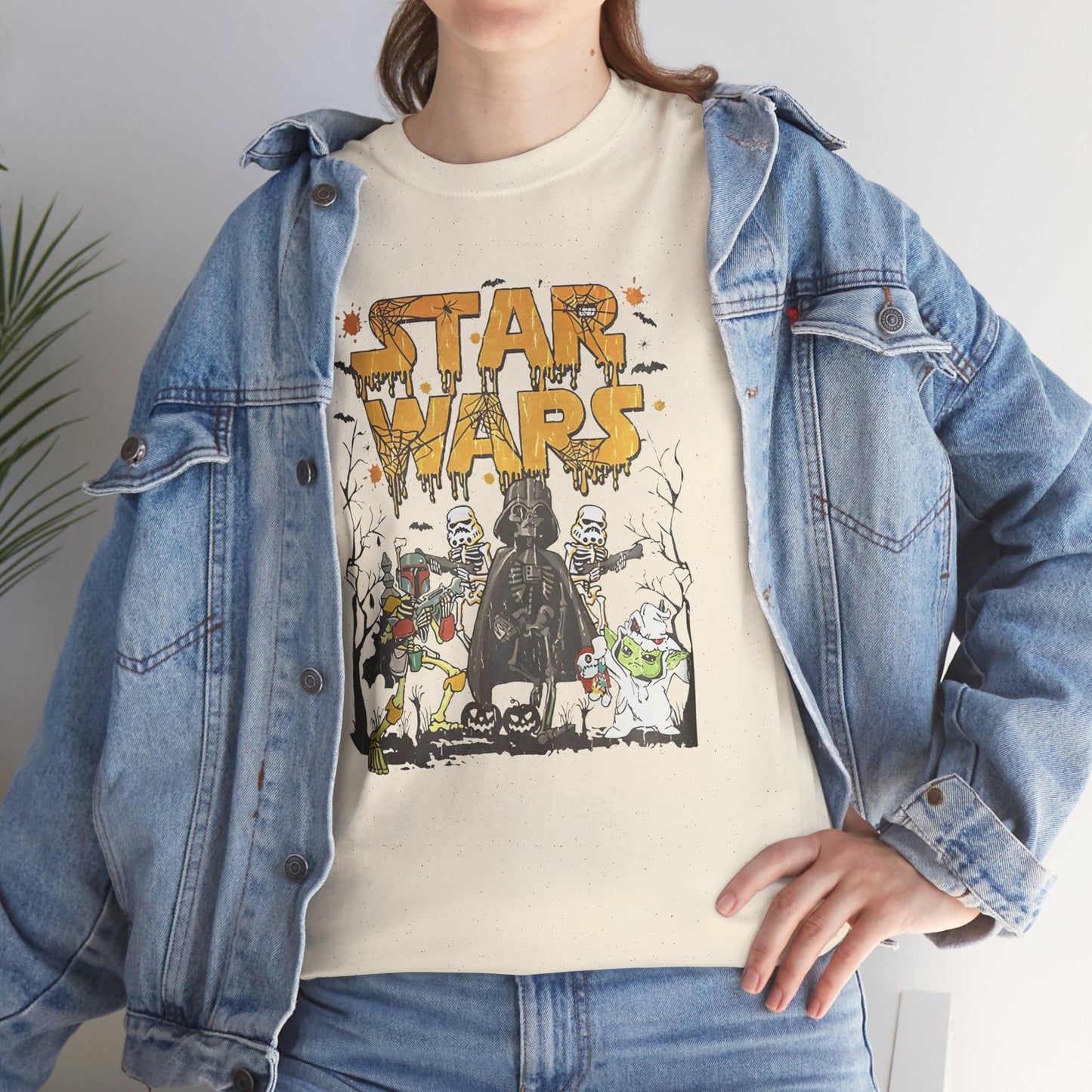 Star Wars Halloween Unisex Heavy Cotton T-Shirt