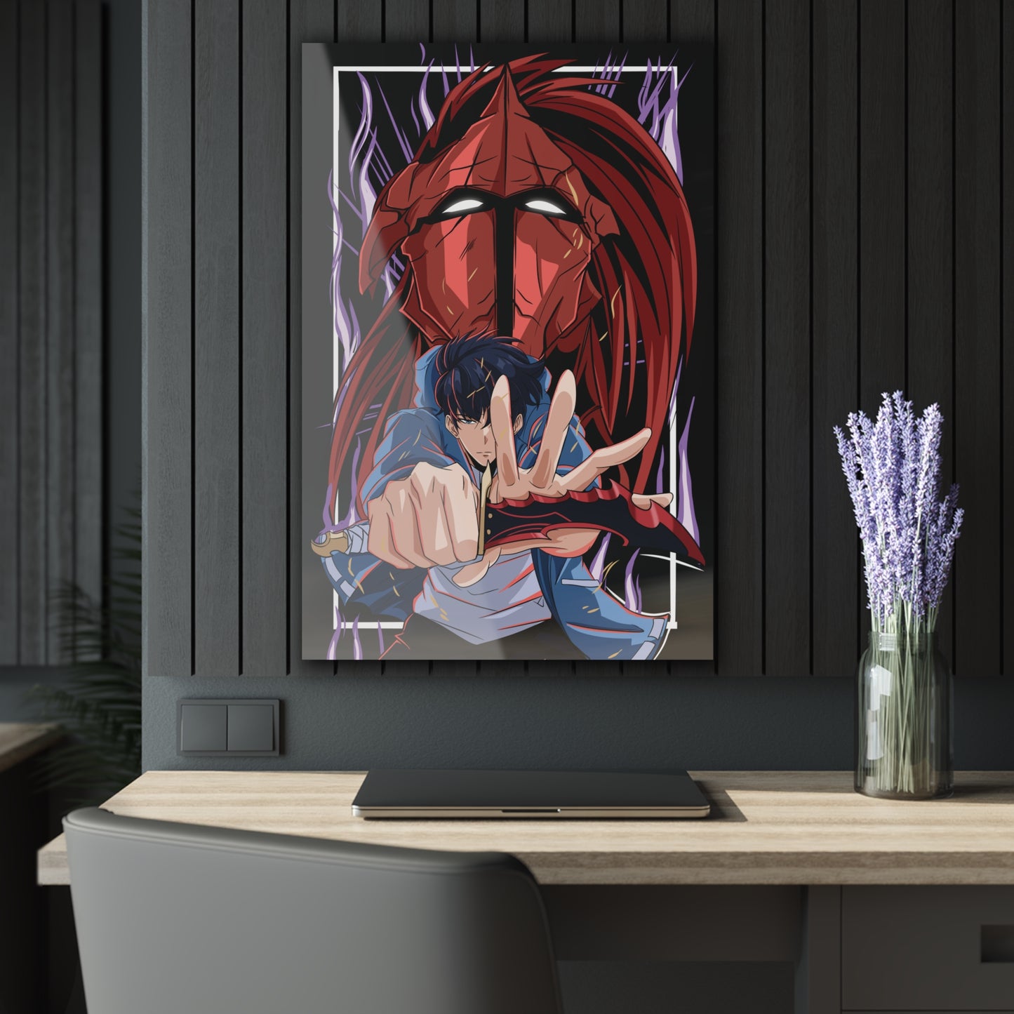 OMNI™ Solo Leveling Sung Jin-Woo Igris’ Command Acrylic Print